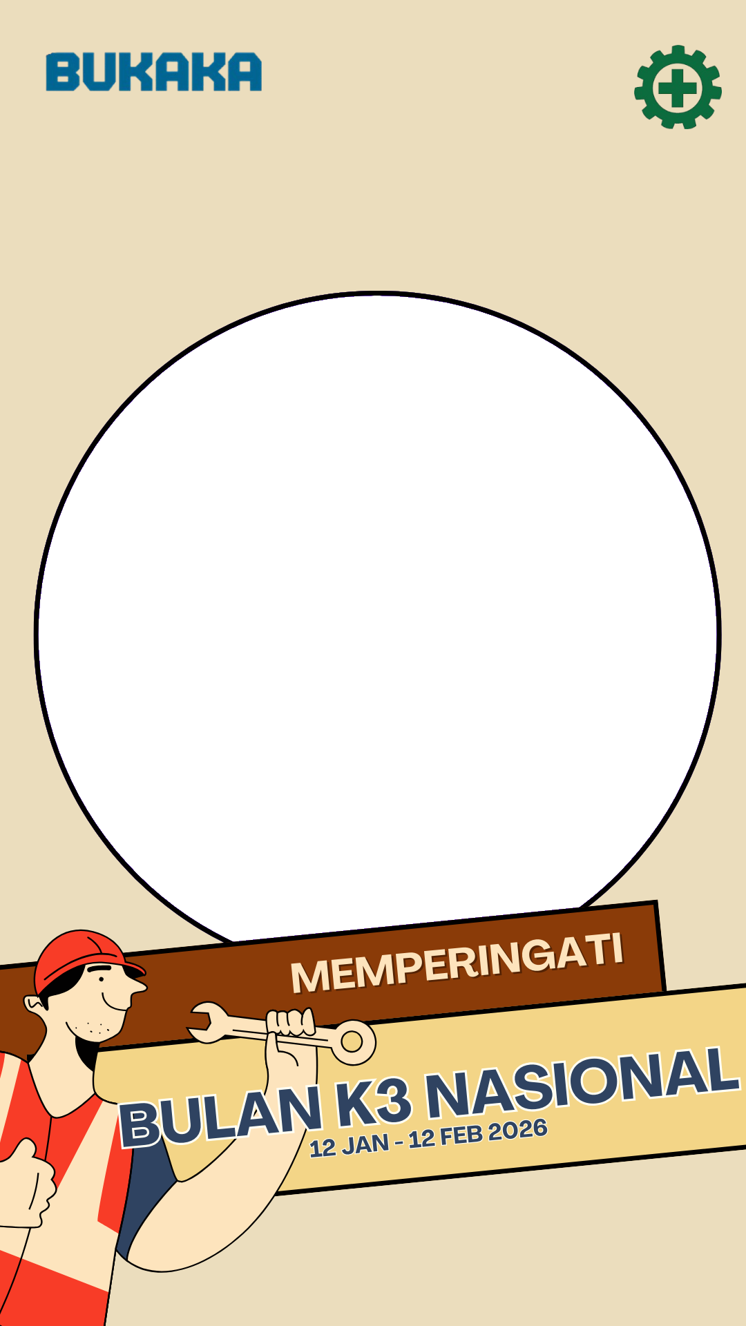 BULAN K3 NASIONAL BUKAKATwibbon Tanpa Watermark