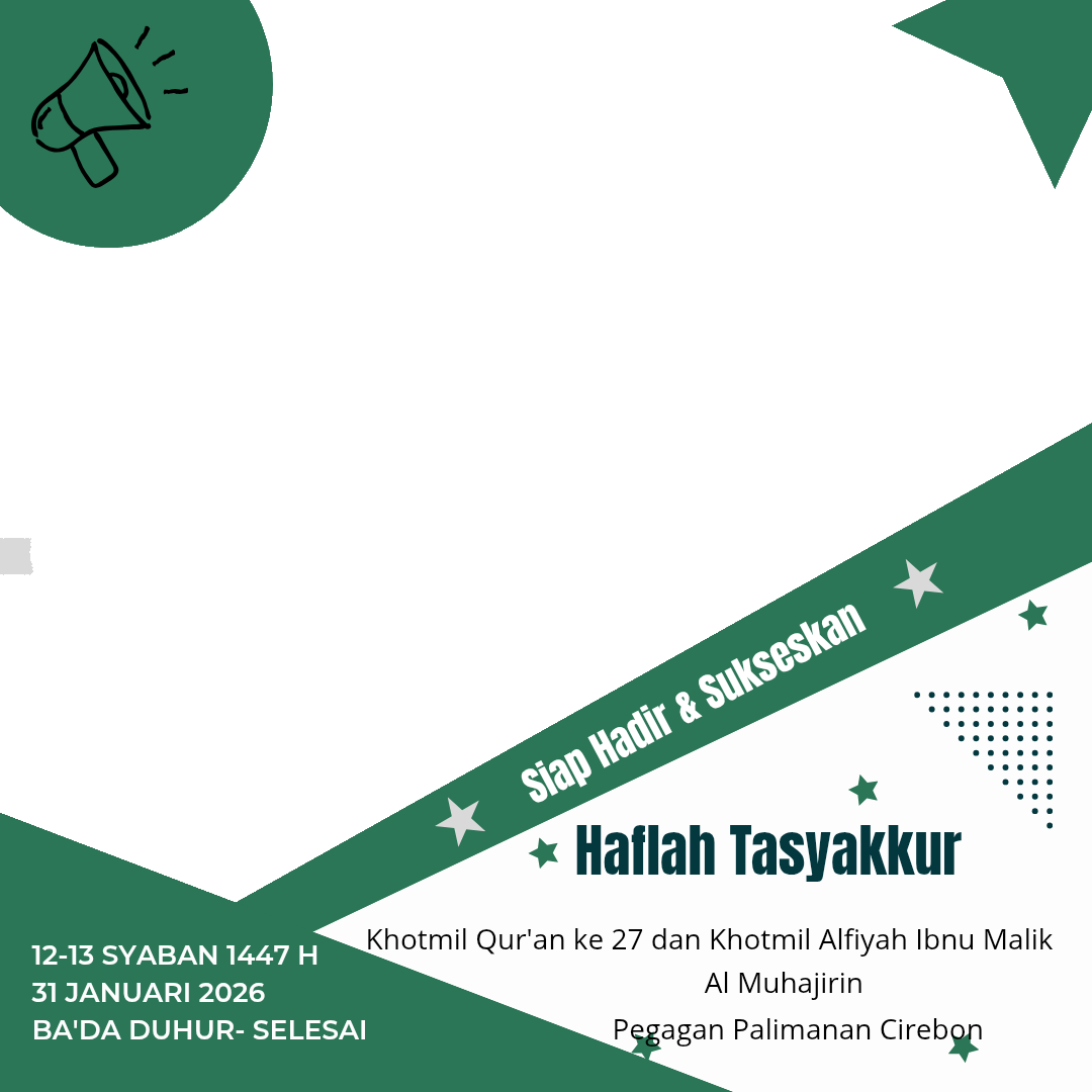 Almuhajirin2026Twibbon Tanpa Watermark