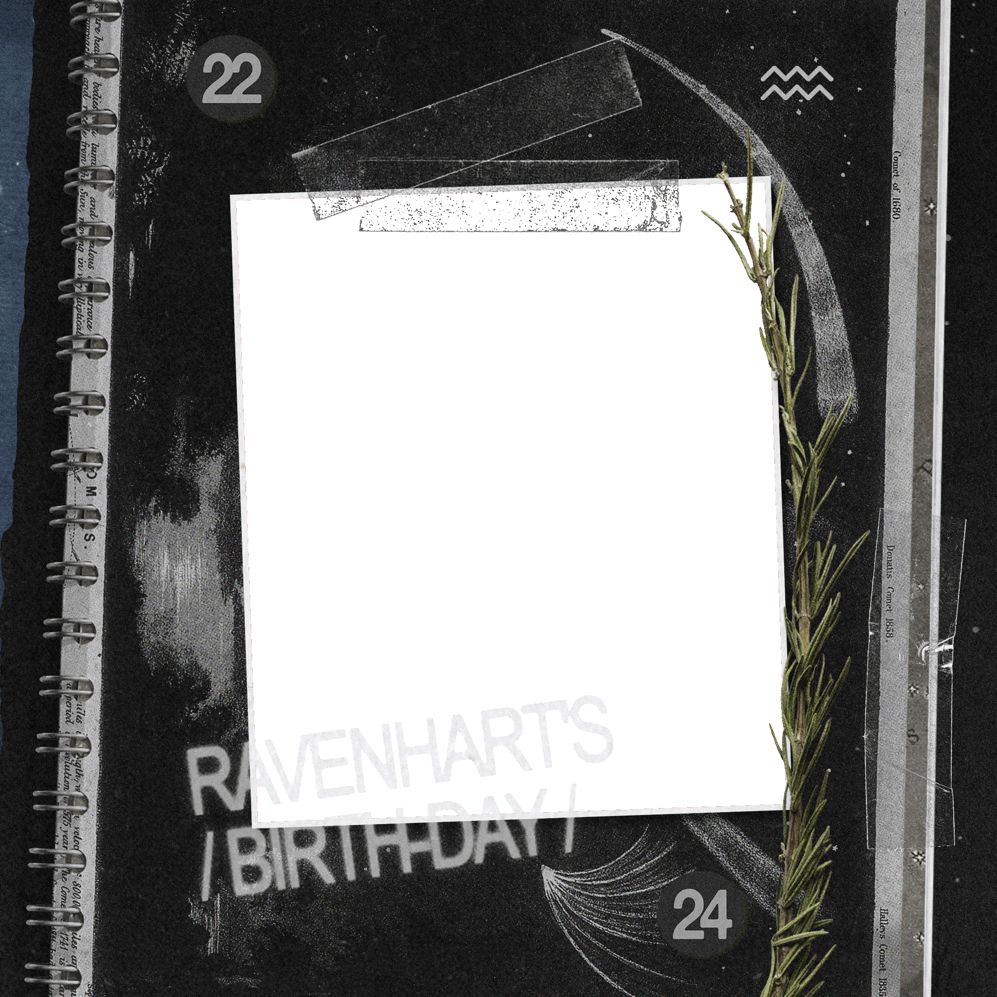 Ravenhart's 22nd.Twibbon Tanpa Watermark
