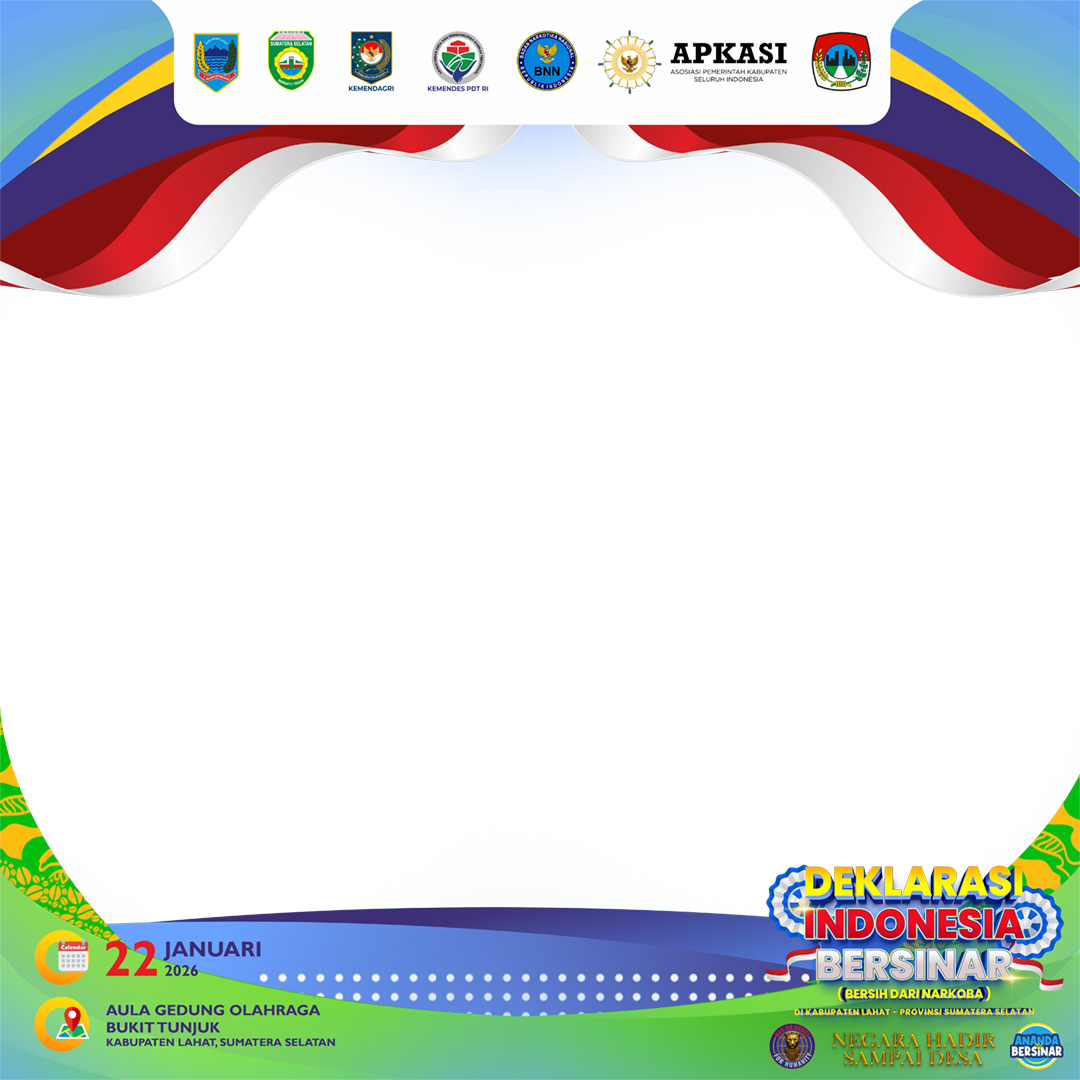 DEKLARASI INDONESIA BERSINAR 2026 DI KABUPATEN LAHATTwibbon Tanpa Watermark