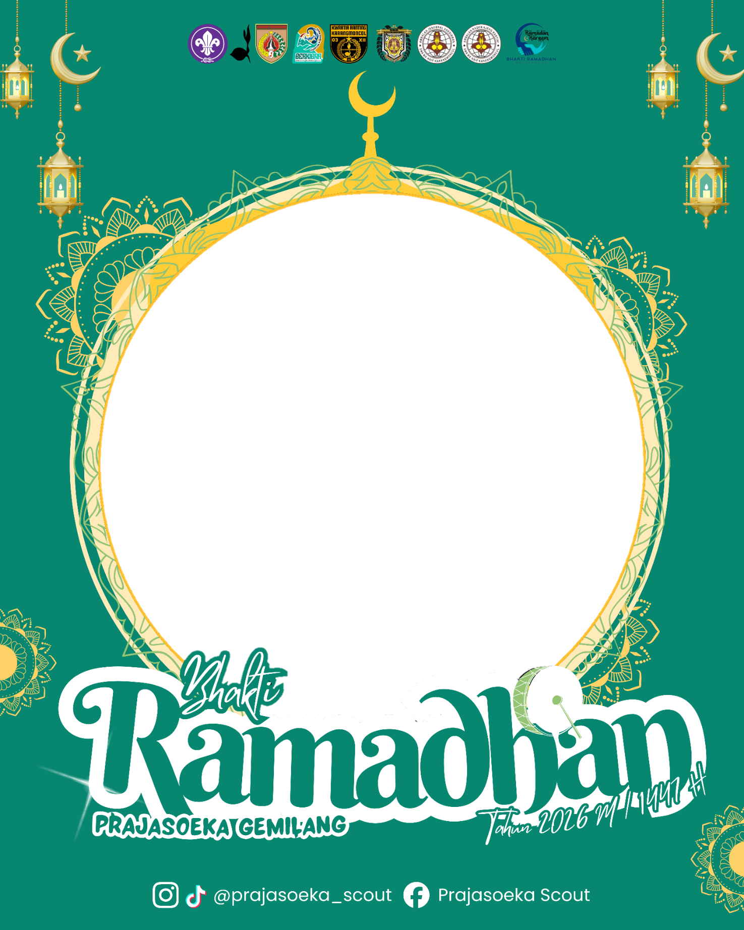 Bhakti Ramadhan 2026Twibbon Tanpa Watermark