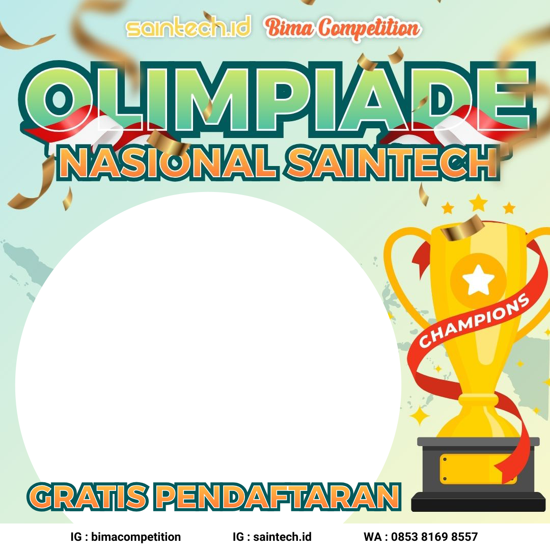 olimpiade nasional saintechTwibbon Tanpa Watermark