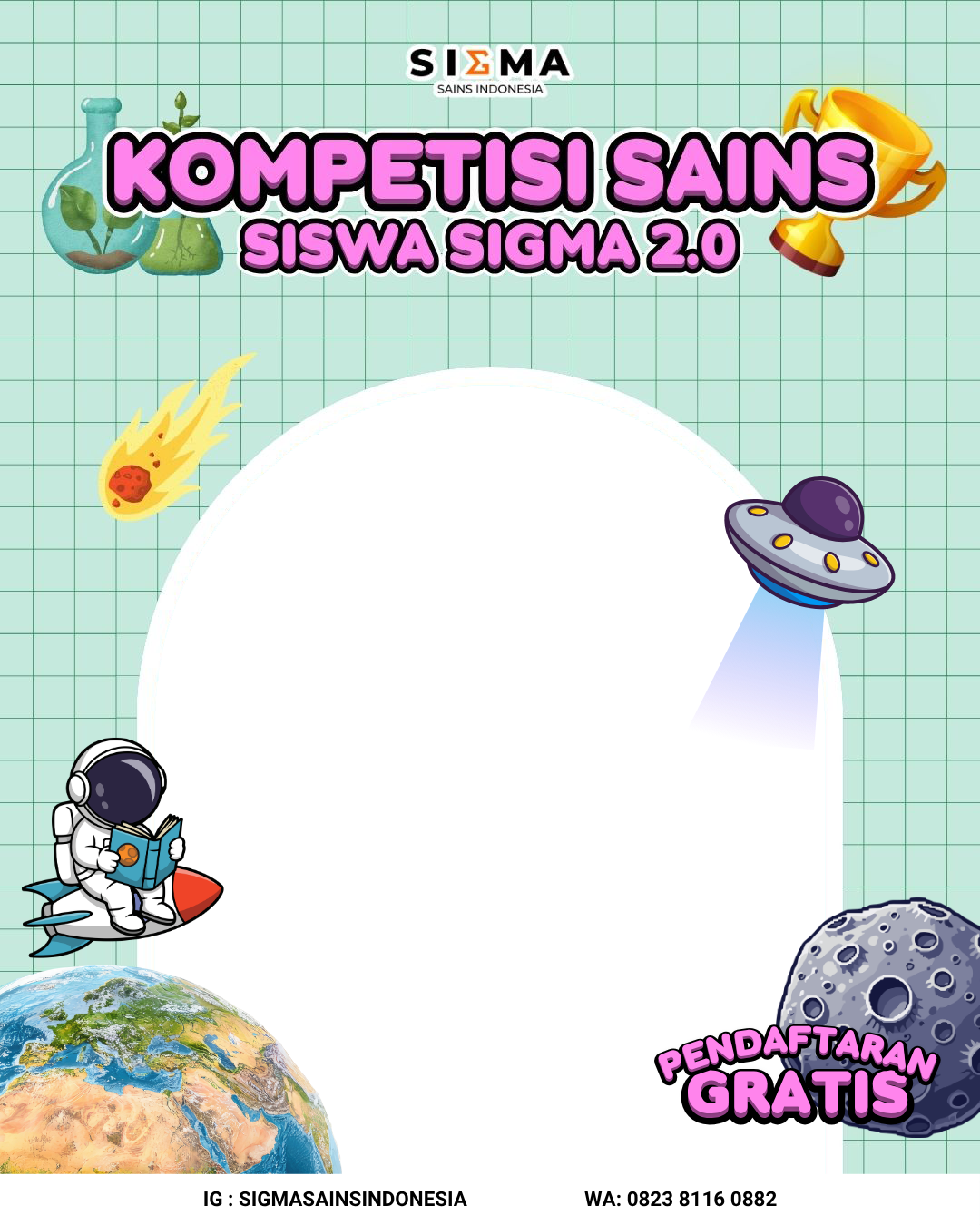 TWIBBON KSSS 2.0Twibbon Tanpa Watermark