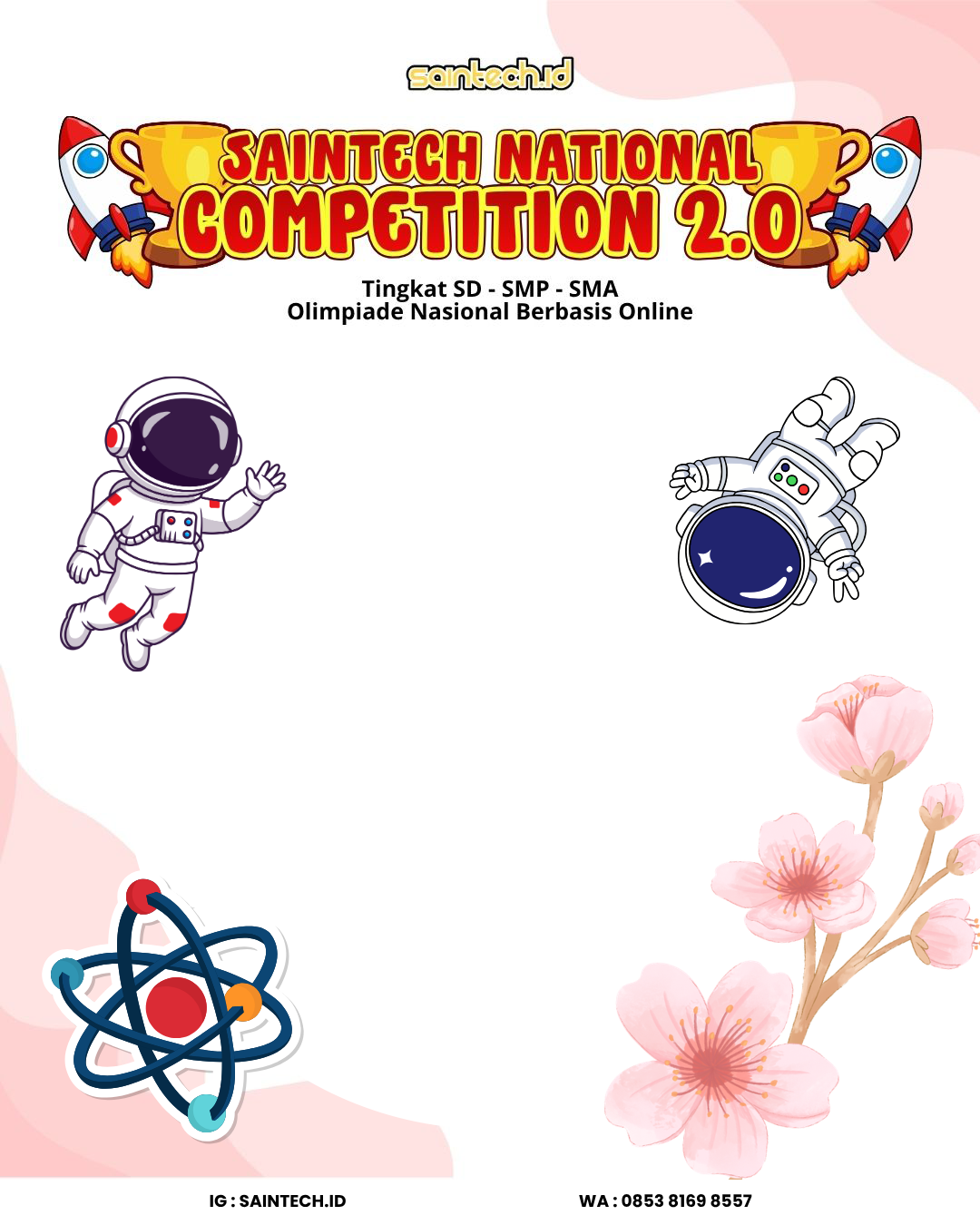 SAINTECH NATIONAL COMPETITIONTwibbon Tanpa Watermark