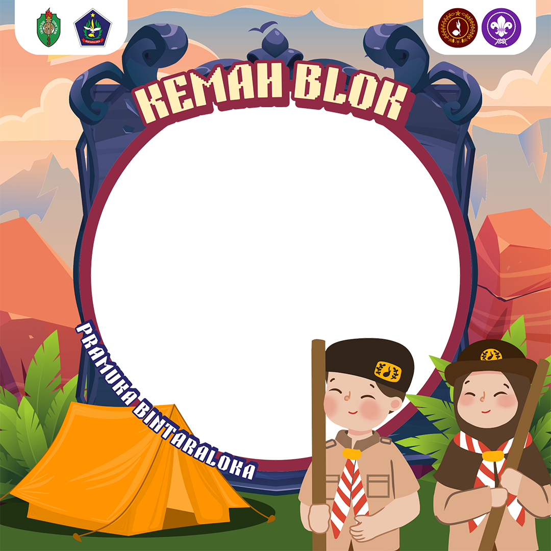 Kemah Blok Bintaraloka 2026Twibbon Tanpa Watermark