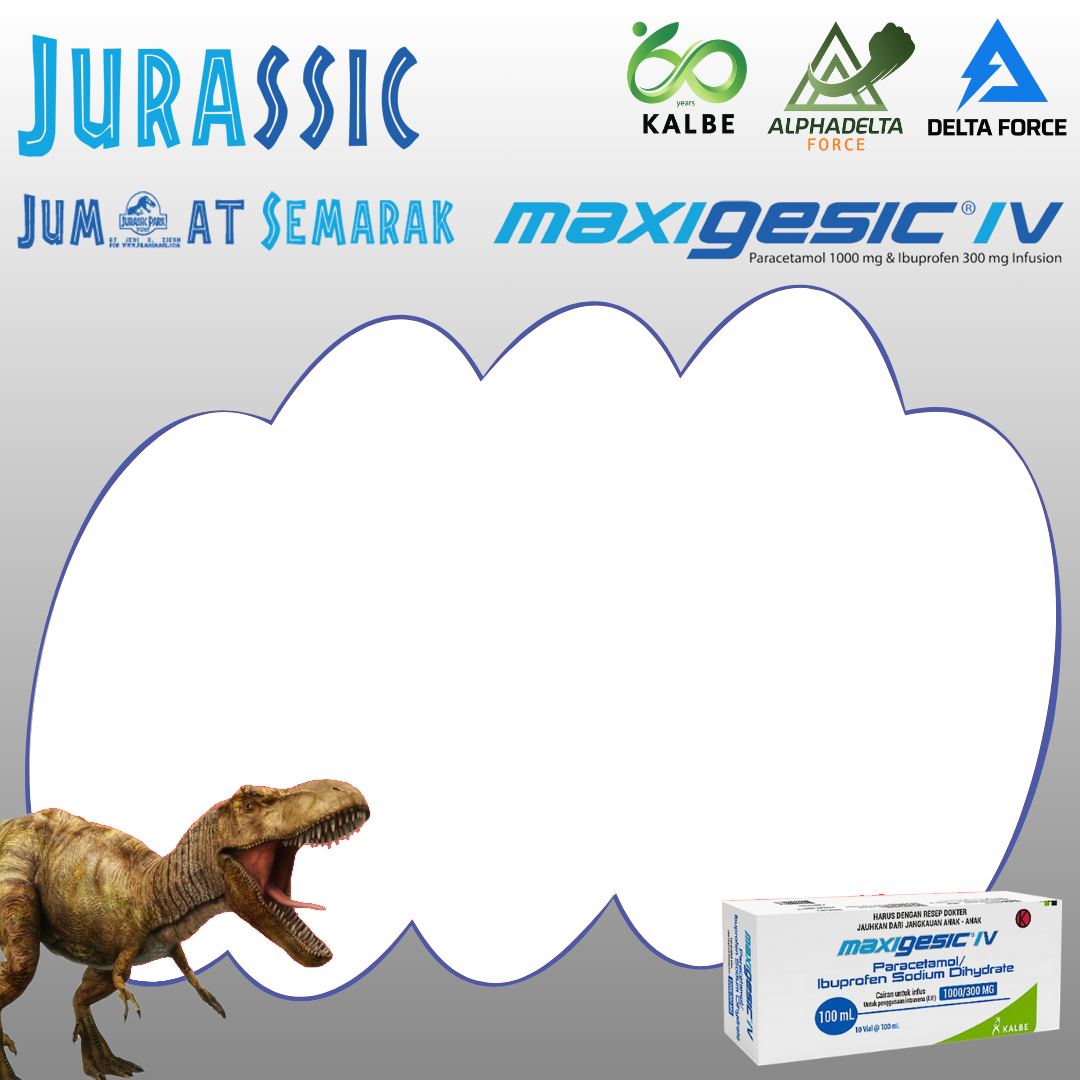 Jurassic 2Twibbon Tanpa Watermark