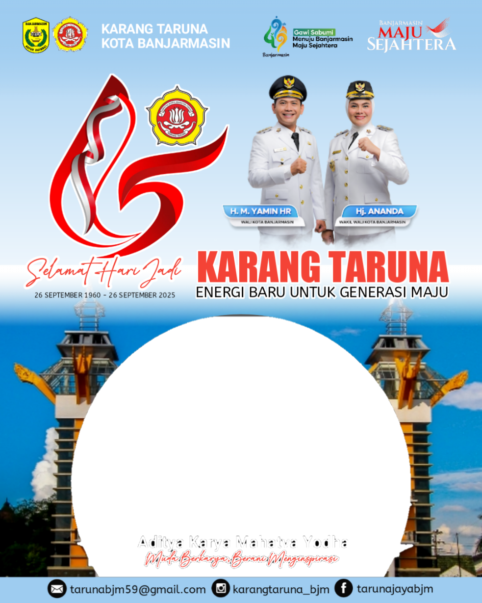 HUT KT 65 #bjmTwibbon Tanpa Watermark