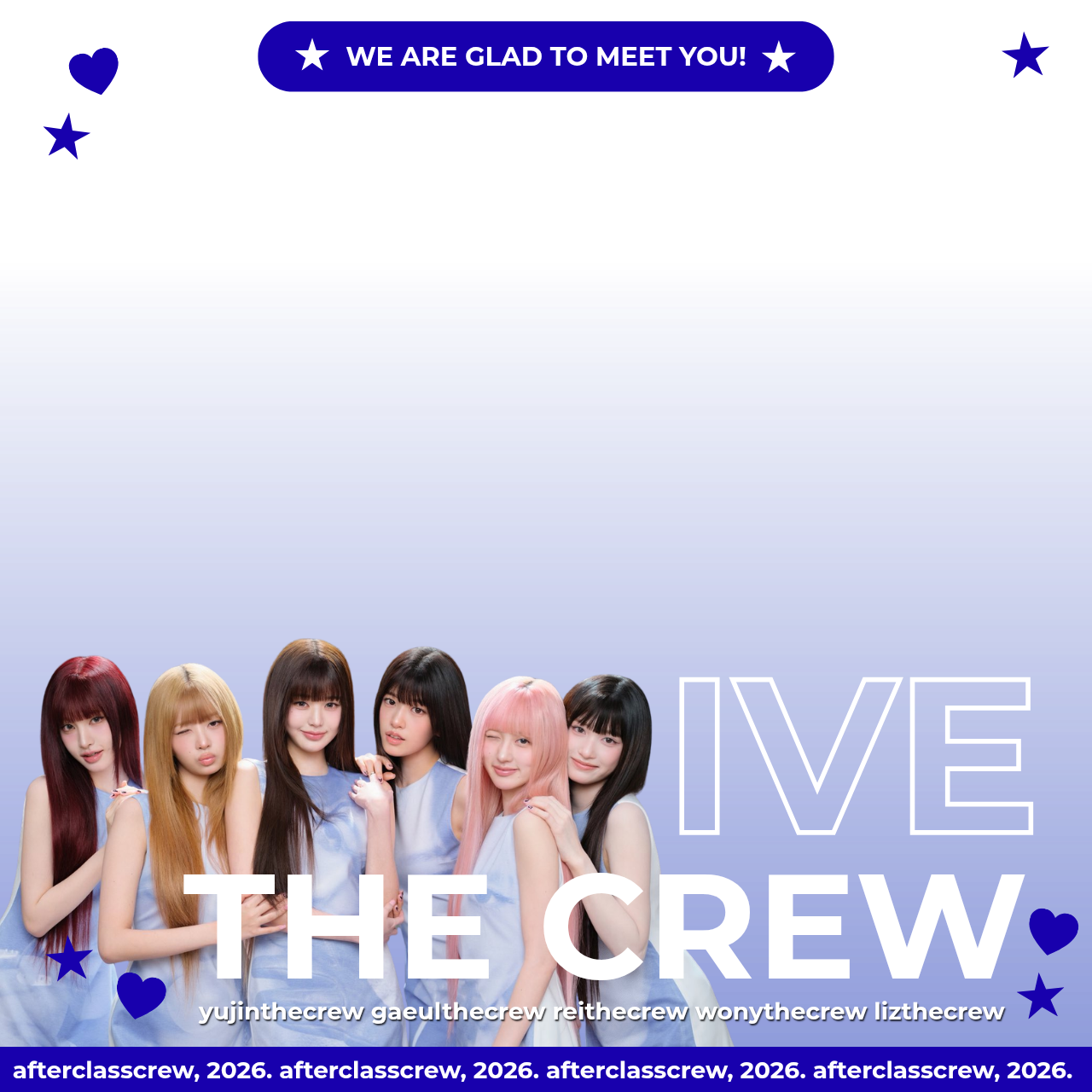 Thank you for being ivethecrew's friend!Twibbon Tanpa Watermark