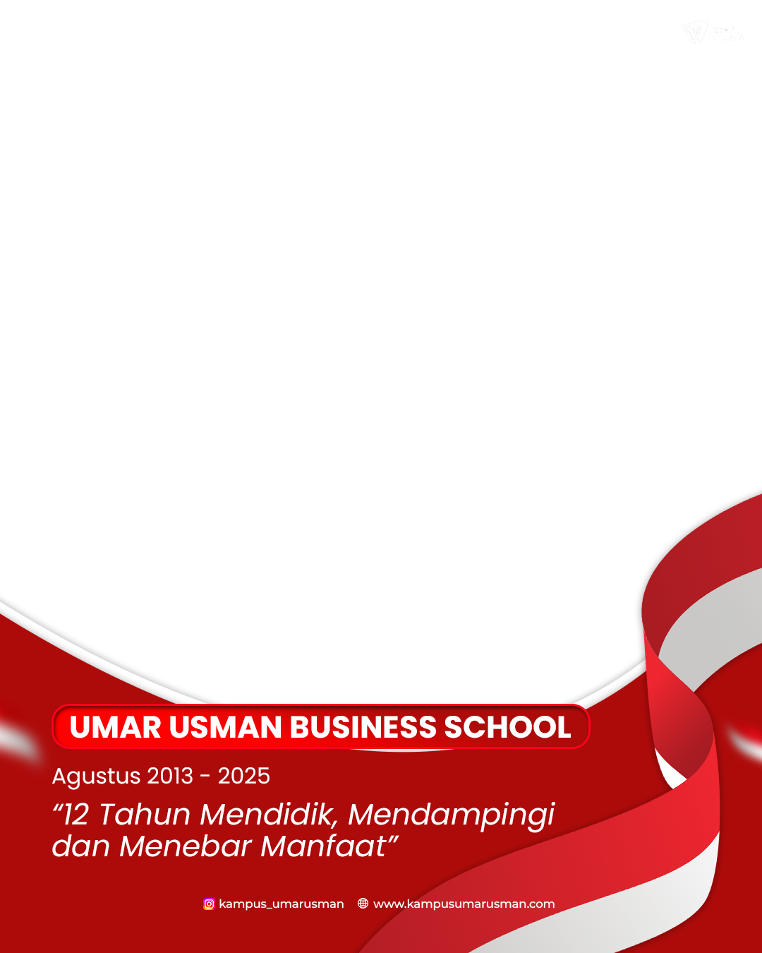 12 Tahun Umar UsmanTwibbon Tanpa Watermark