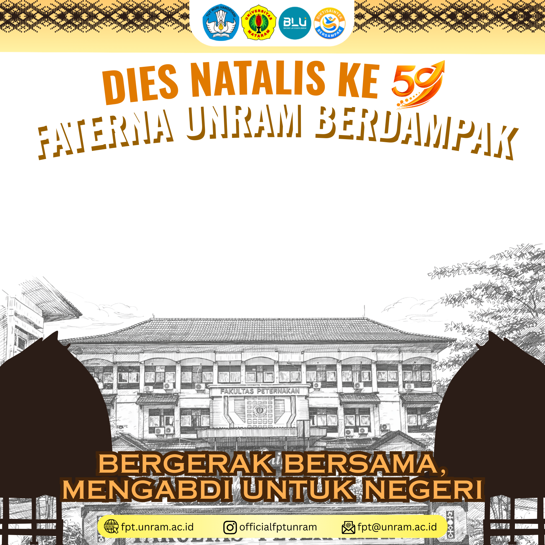 DIES NATALIS KE-59 FATERNA UNRAMTwibbon Tanpa Watermark