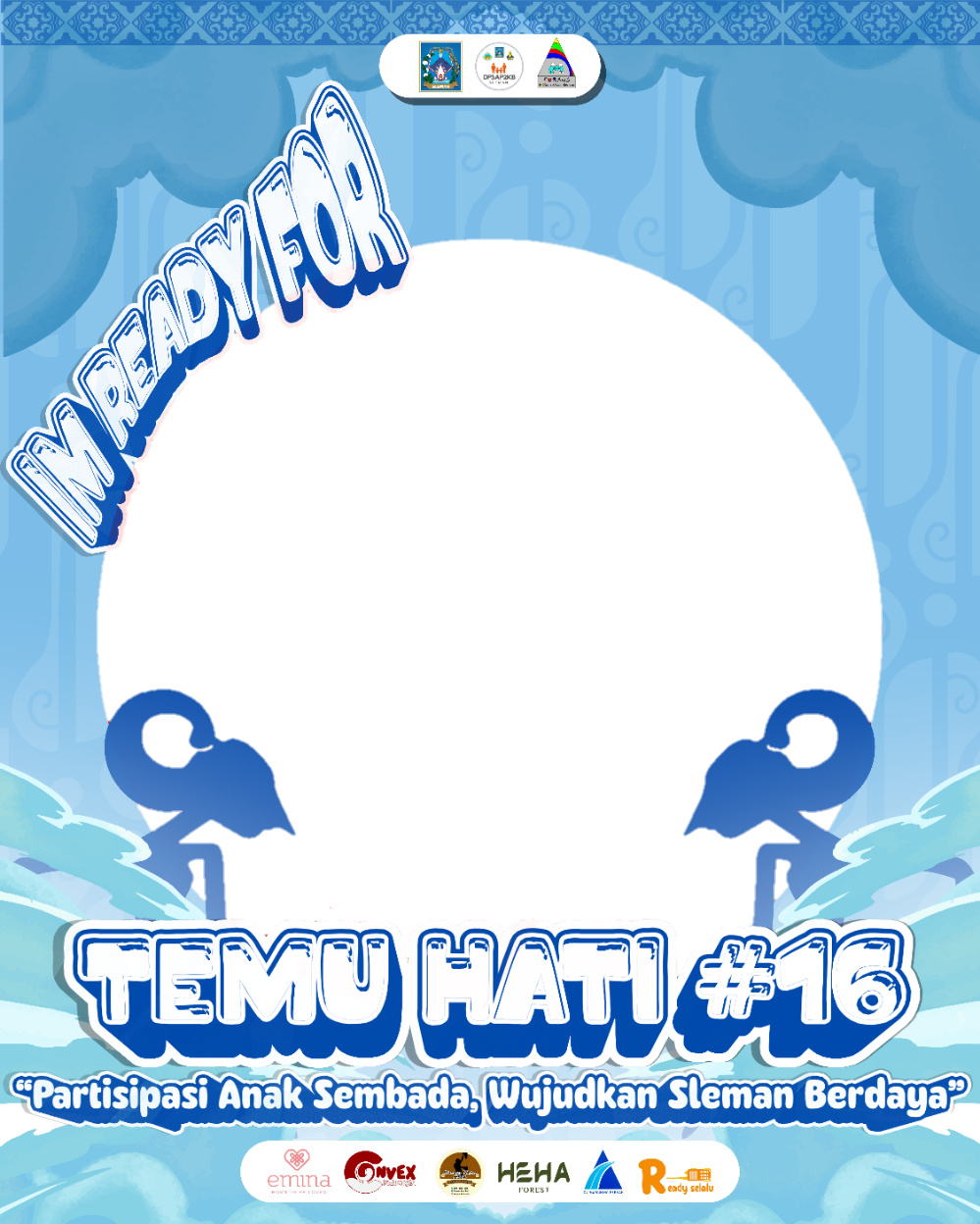Twibbon Panitia Temu Hati #16Twibbon Tanpa Watermark