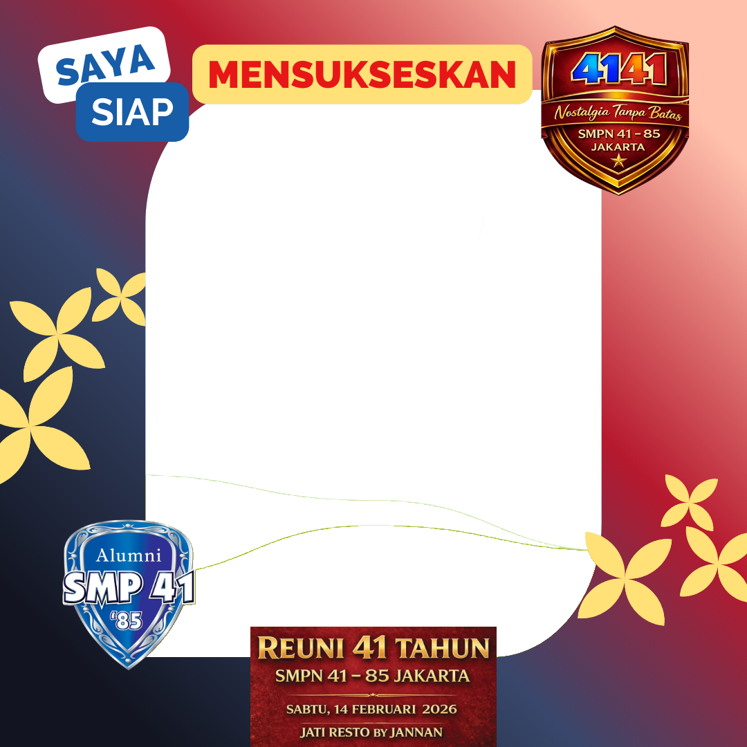 Reuni 41-41Twibbon Tanpa Watermark