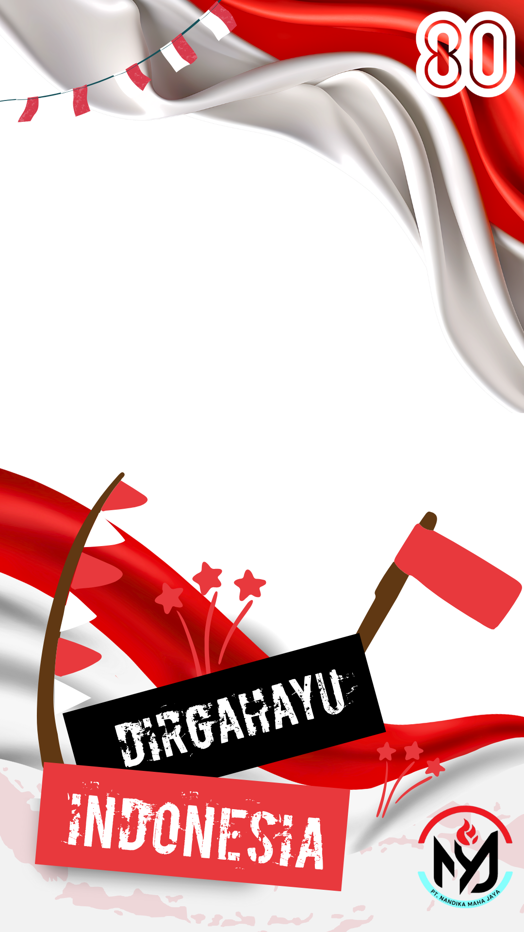 NMJ Merdeka 2025Twibbon Tanpa Watermark