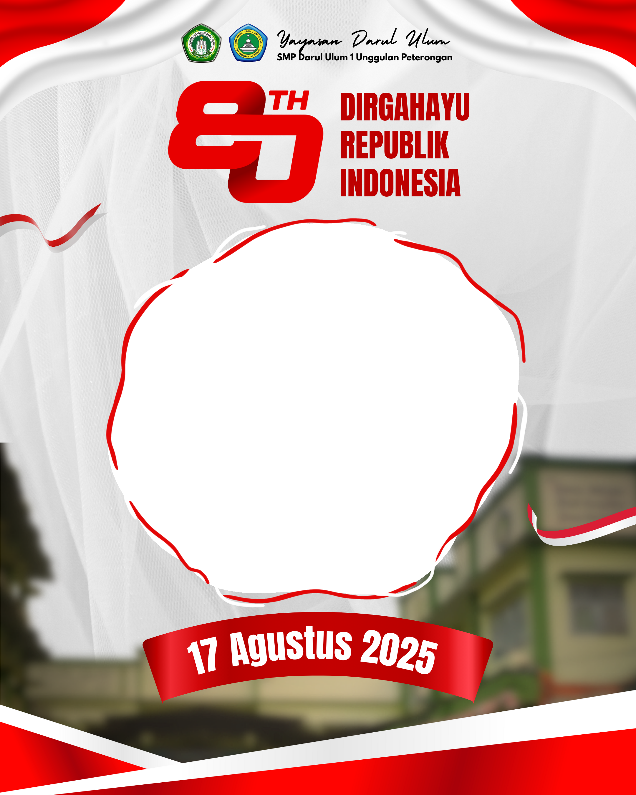 HUTRI 80 SMPDU1Twibbon Tanpa Watermark