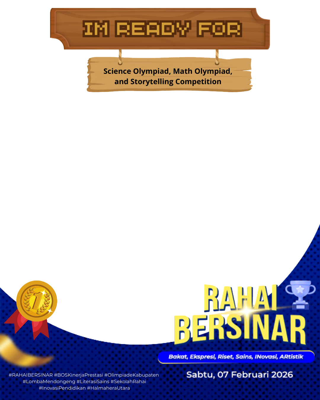 🚨 PANGGILAN UNTUK PARA JUARA DAN STORYTELLER MUDA SE-KABUPATEN KOTA TOBELO! 🚨Twibbon Tanpa Watermark