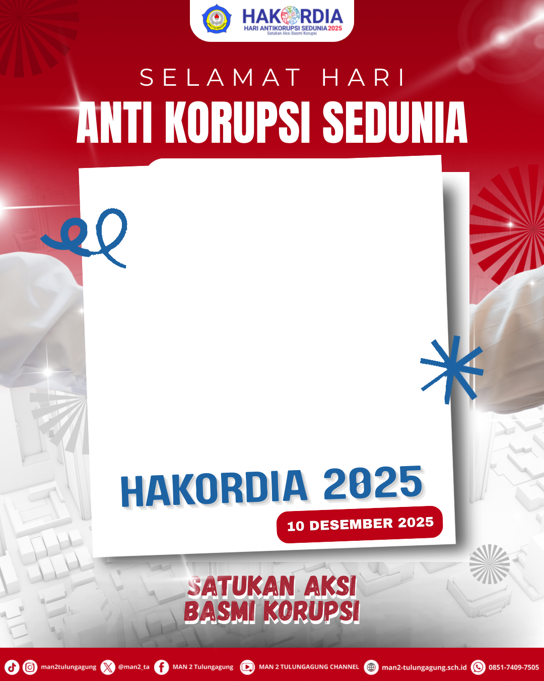 HAKORDIA 2025Twibbon Tanpa Watermark