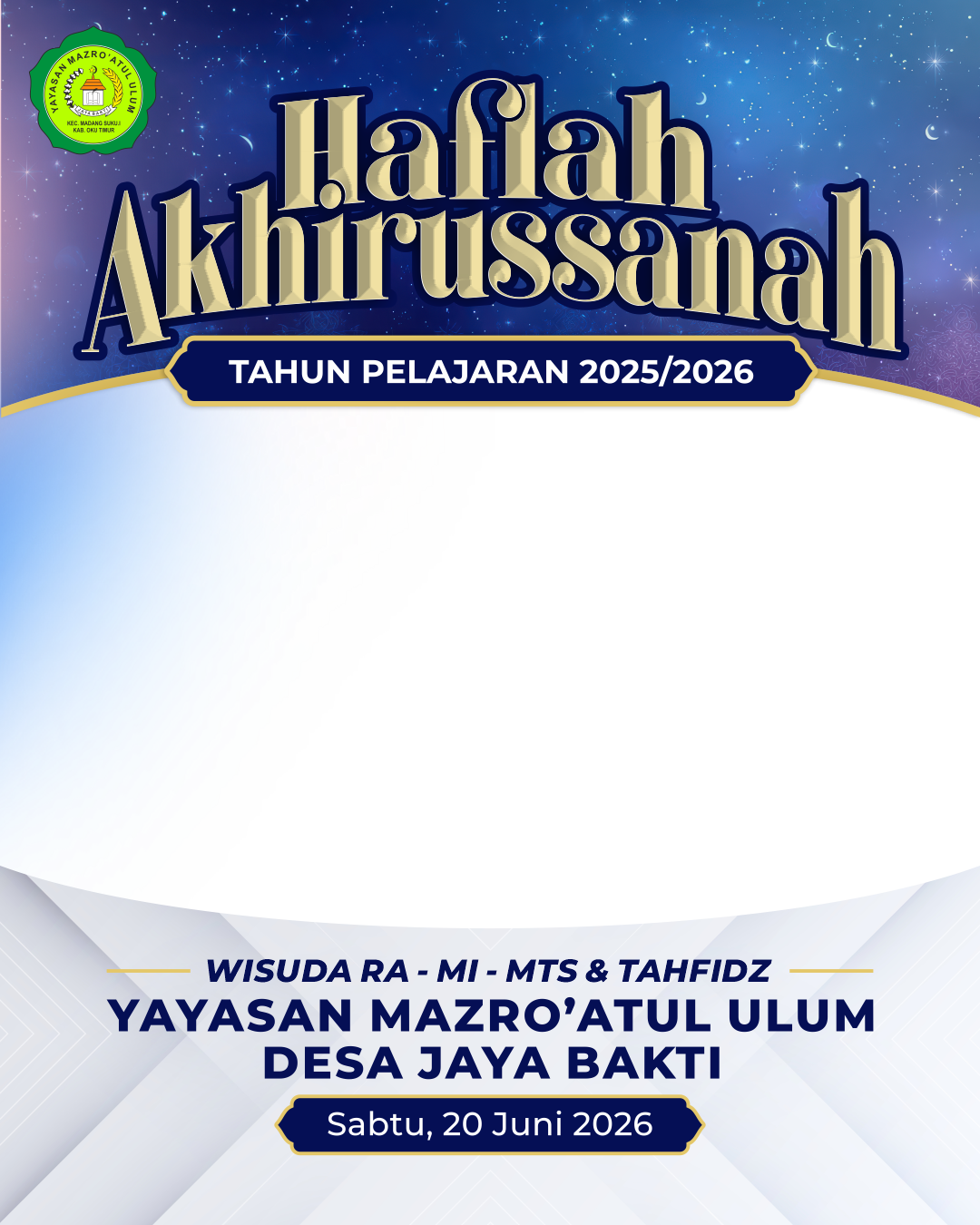 Haflah Akhirussanah 2Twibbon Tanpa Watermark