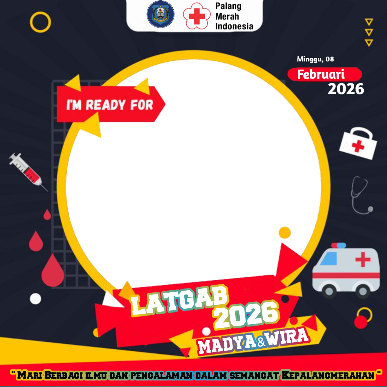 Latgab 2026Twibbon Tanpa Watermark