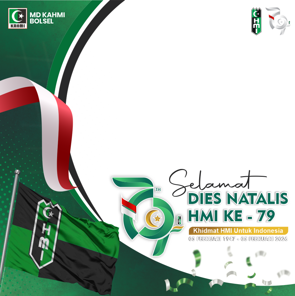 Dies Natalis HMI Ke - 79 TahunTwibbon Tanpa Watermark