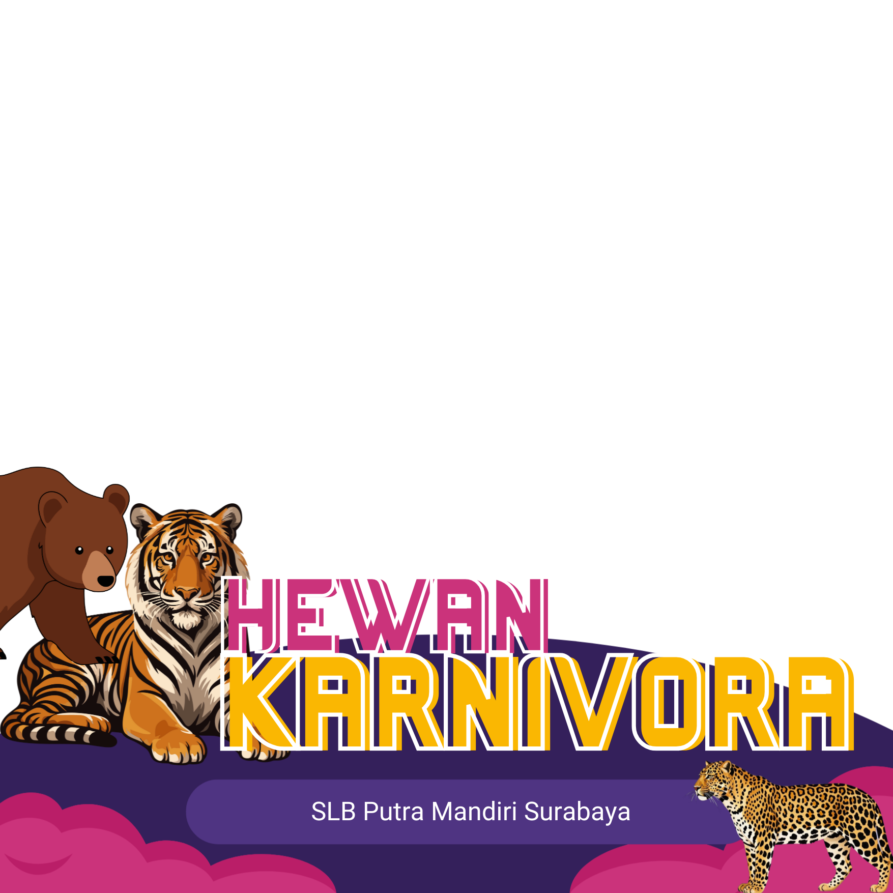 Hewan KarnivoraTwibbon Tanpa Watermark
