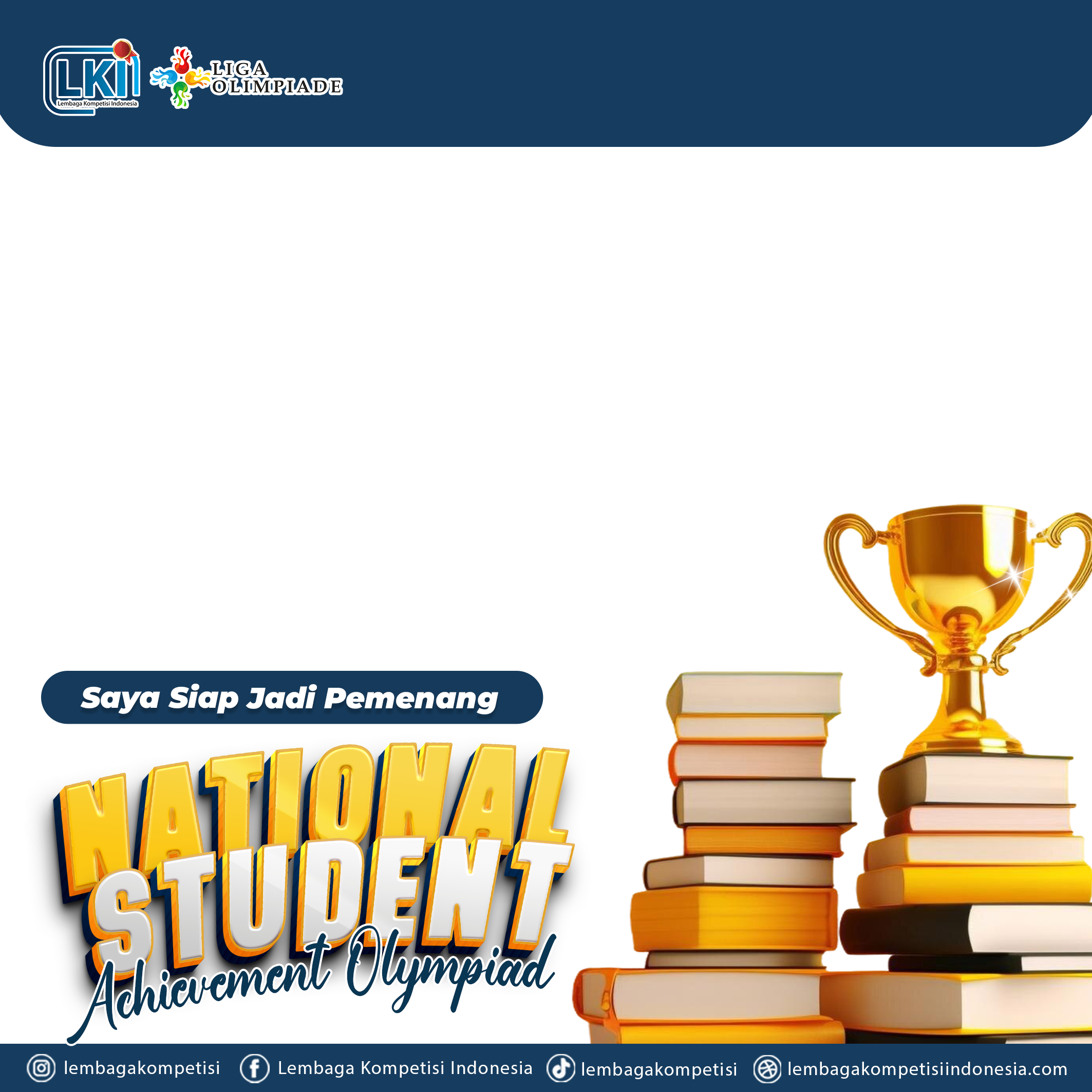 National Student Achievement OlympiadTwibbon Tanpa Watermark