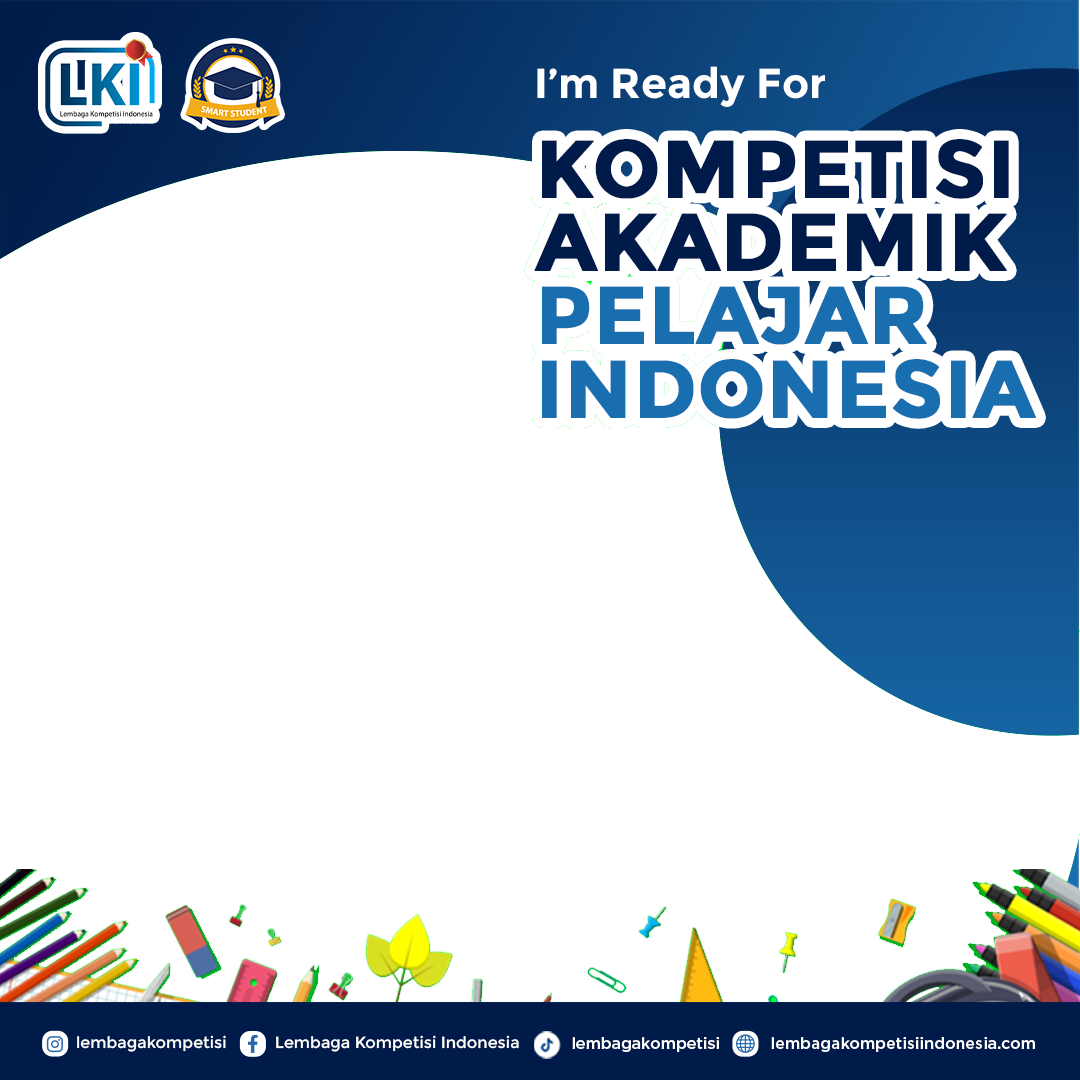 Kompetisi Akademik Pelajar IndonesiaTwibbon Tanpa Watermark