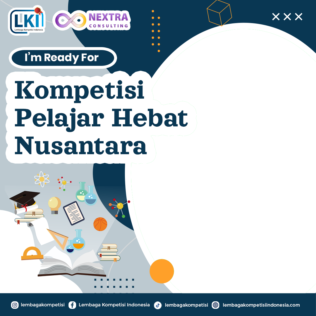 Kompetisi Pelajar Hebat NusantaraTwibbon Tanpa Watermark