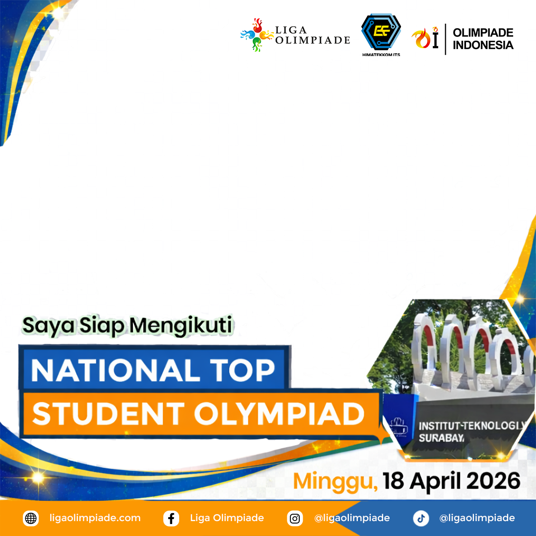 National Top Student OlympiadTwibbon Tanpa Watermark