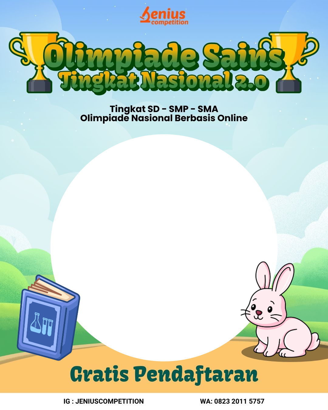 TWIBBON OSTN 2.0Twibbon Tanpa Watermark
