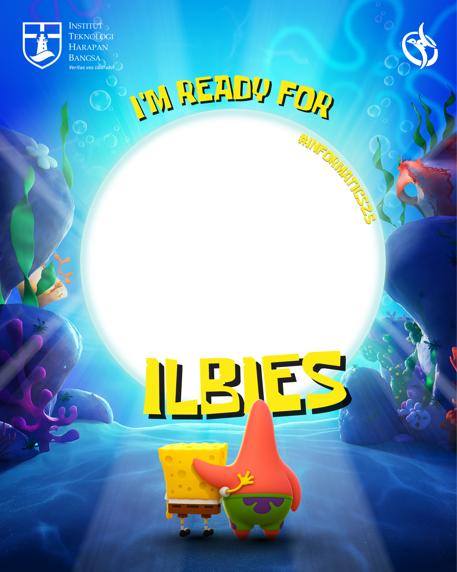 Twibbon ILBIES 2025Twibbon Tanpa Watermark