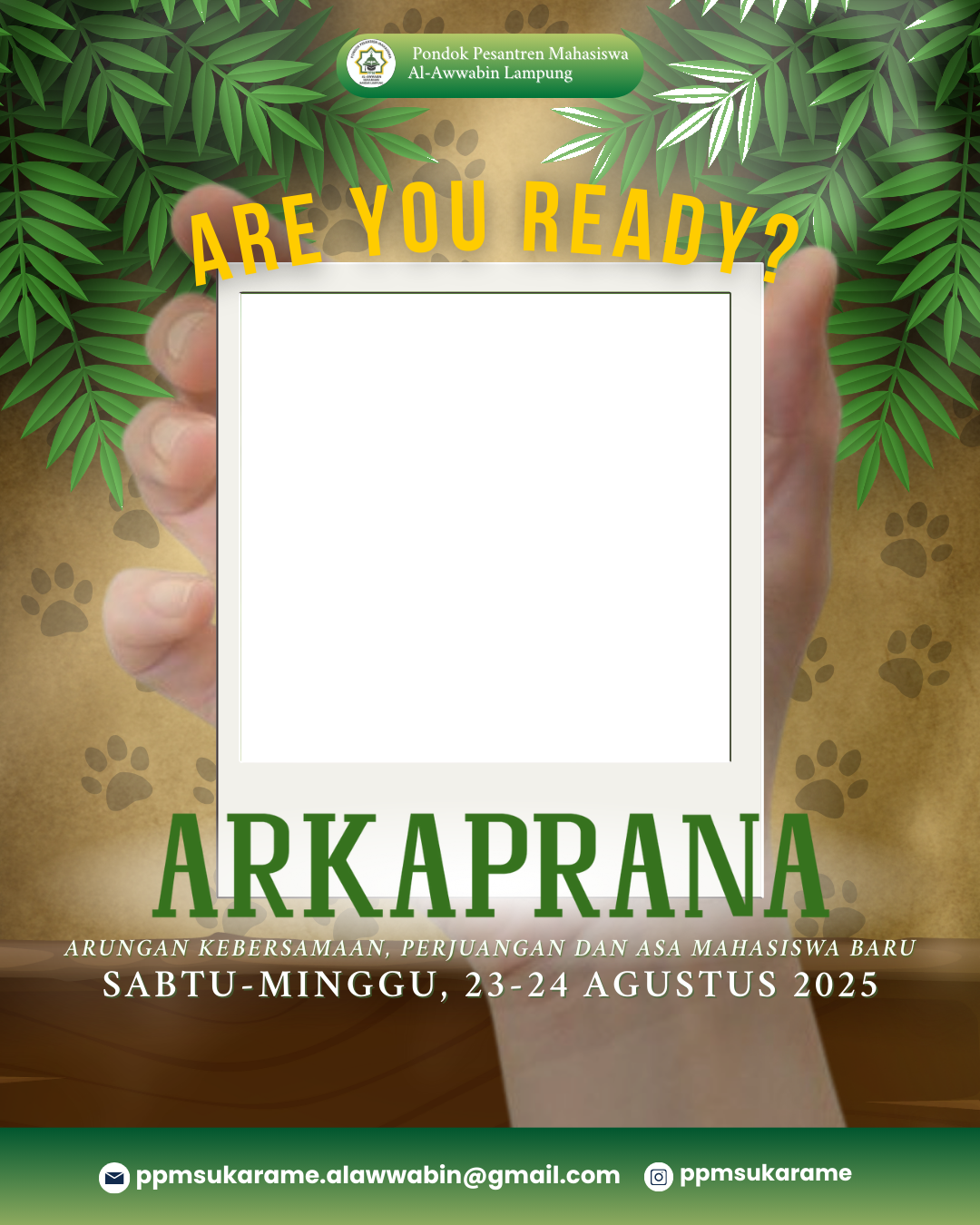 Arkaprana 2025Twibbon Tanpa Watermark