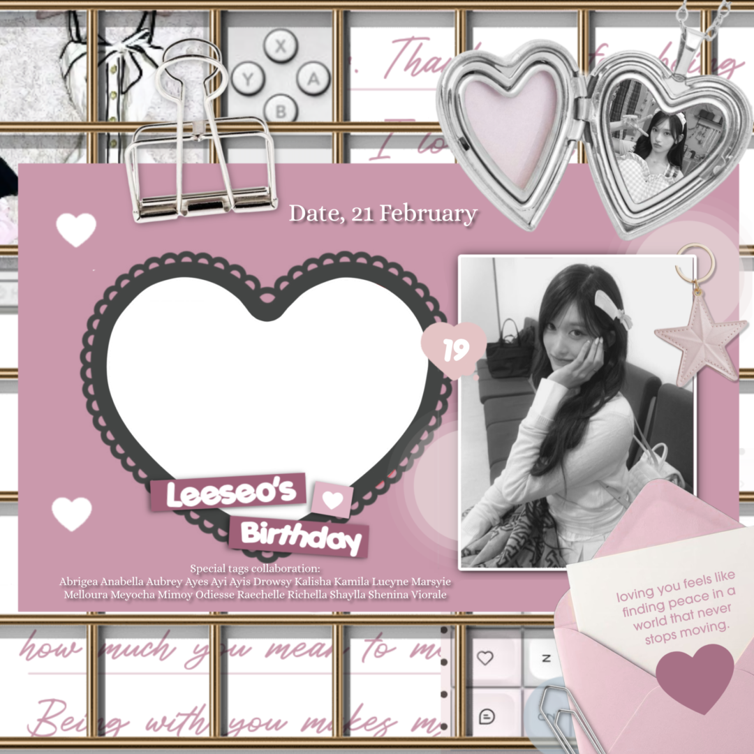 Leeseo's #19 Birthday!Twibbon Tanpa Watermark