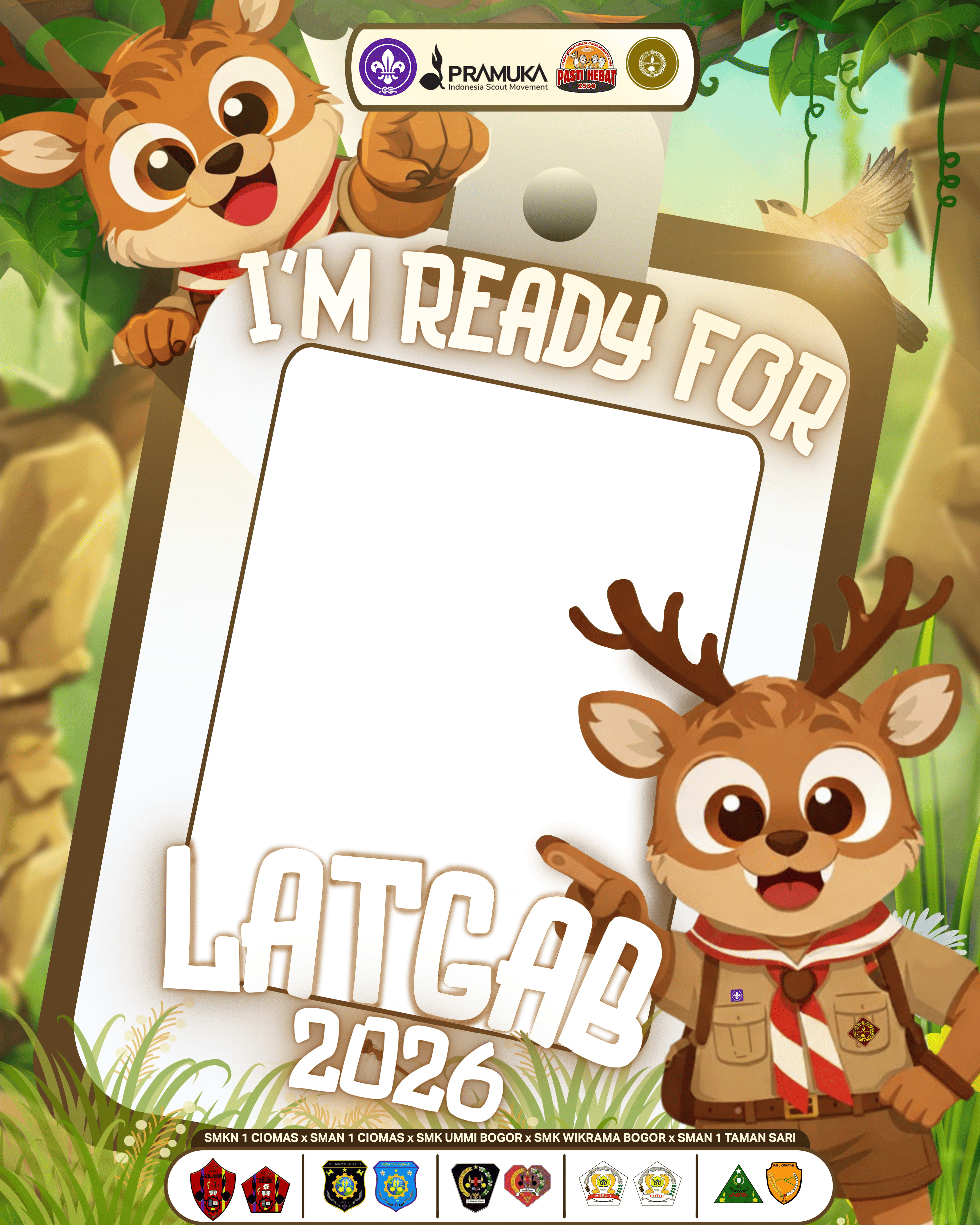 Twibbon Latgab Gempita 2026Twibbon Tanpa Watermark