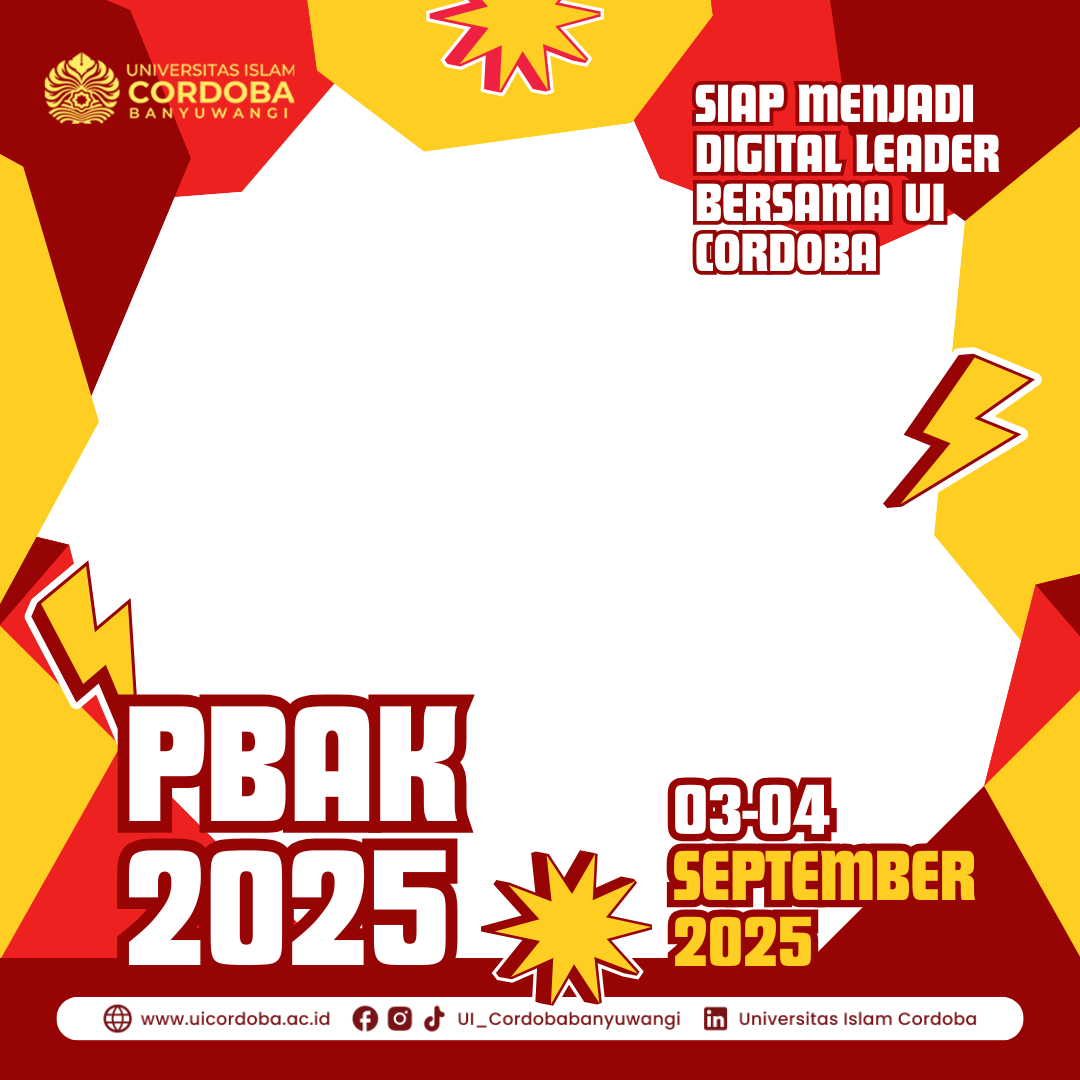 PBAK Mahasiswa Baru UI Cordoba BanyuwangiTwibbon Tanpa Watermark