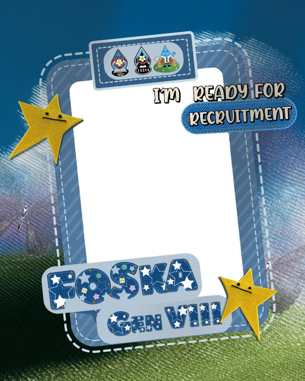 OPEN RECRUITMENT FOSKATwibbon Tanpa Watermark