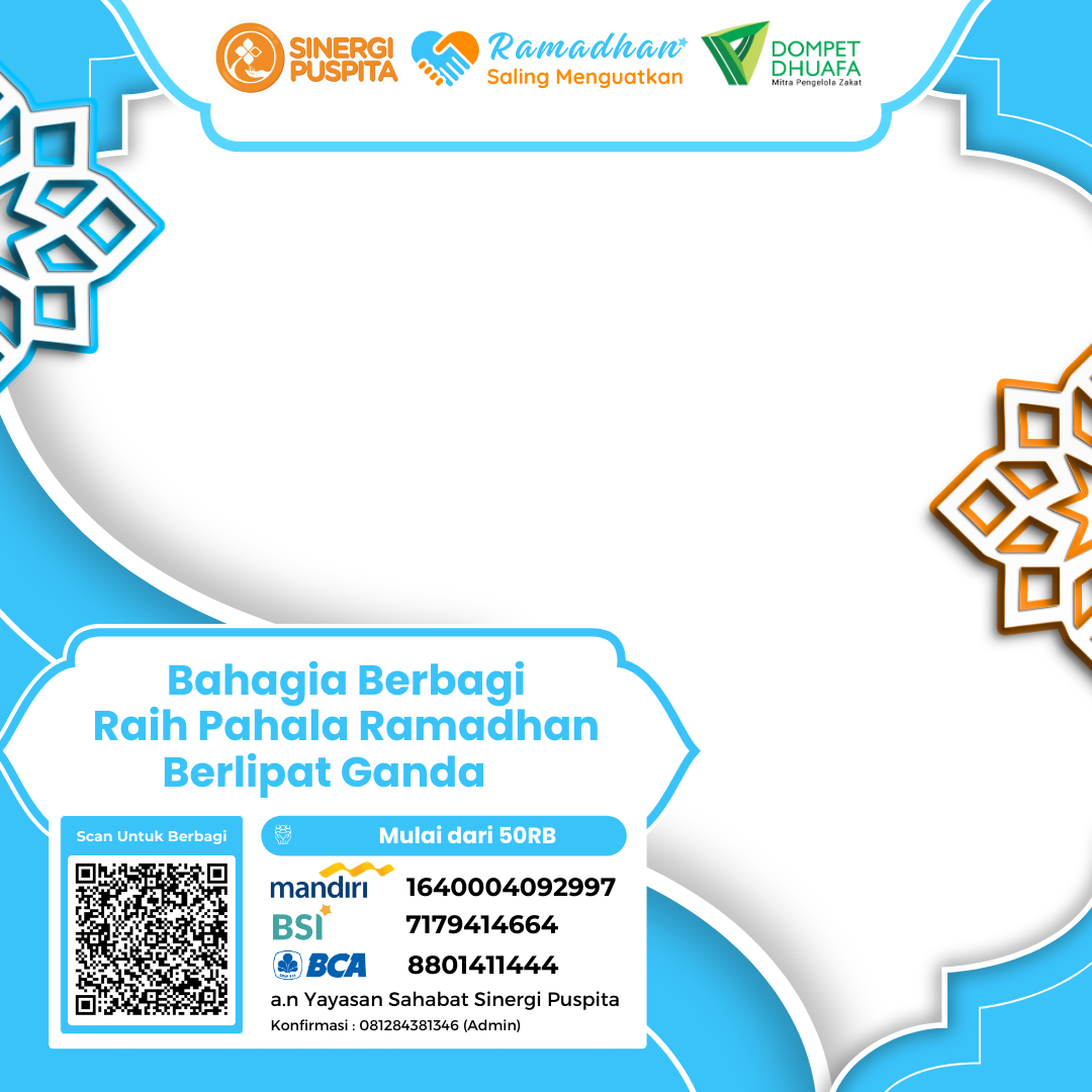 Ramadhan Saling Menguatkan Kebaikan dari Langkah KecilTwibbon Tanpa Watermark