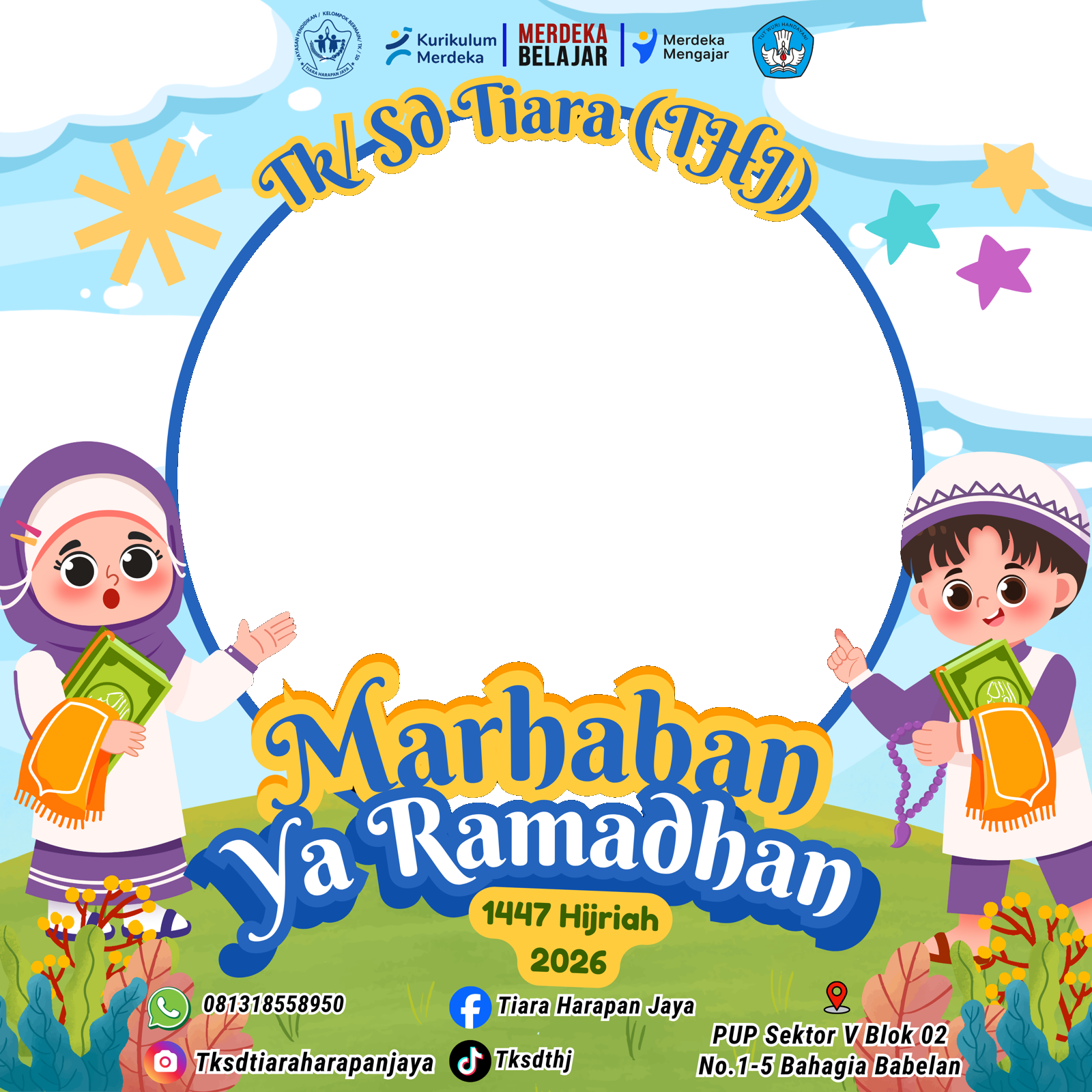 Twibbon Ramadhan THJTwibbon Tanpa Watermark