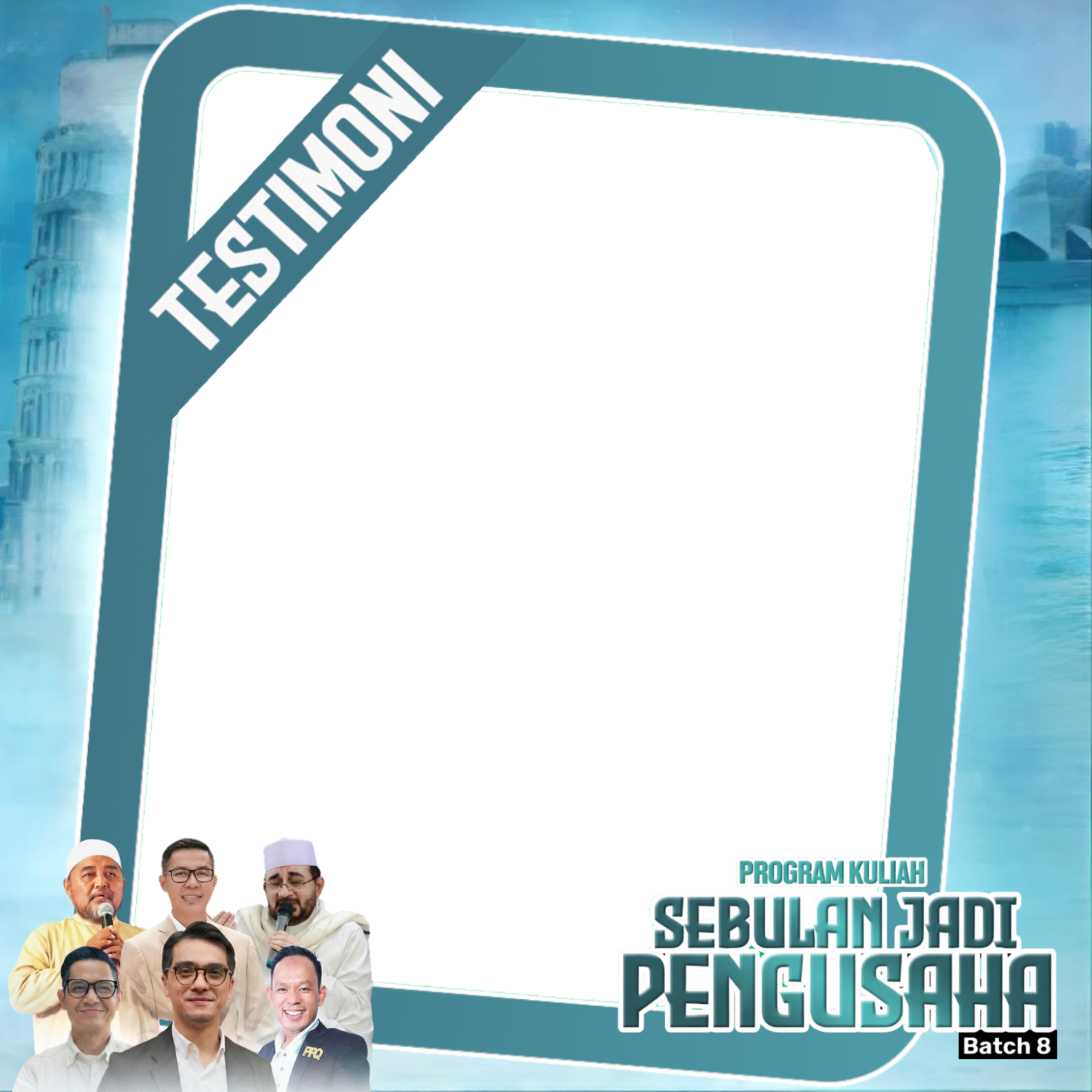 Testimoni SJP Batch 8Twibbon Tanpa Watermark