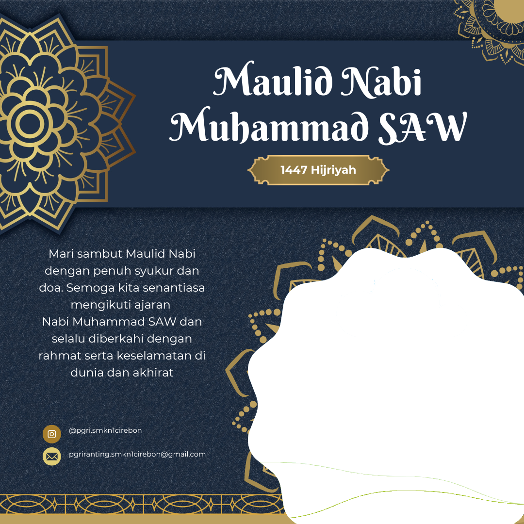 Maulid Nabi Muhammad SAWTwibbon Tanpa Watermark
