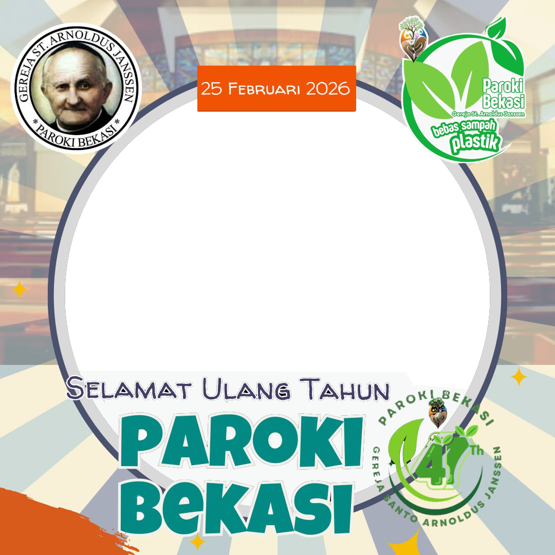 HUT PAROKI BEKASI KE-47Twibbon Tanpa Watermark
