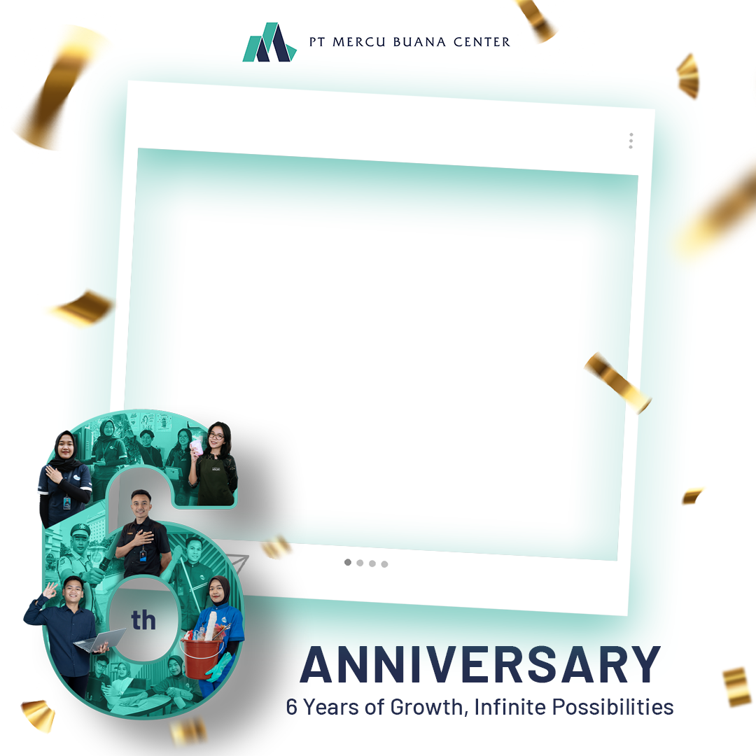 6th Anniversary PT Mercu Buana CenterTwibbon Tanpa Watermark