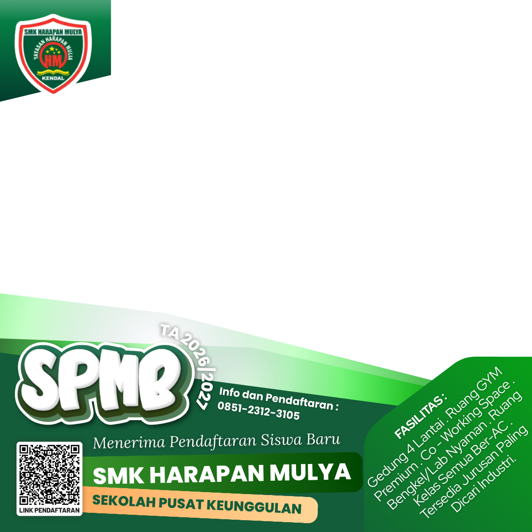 SPMB SMKHM 2026Twibbon Tanpa Watermark