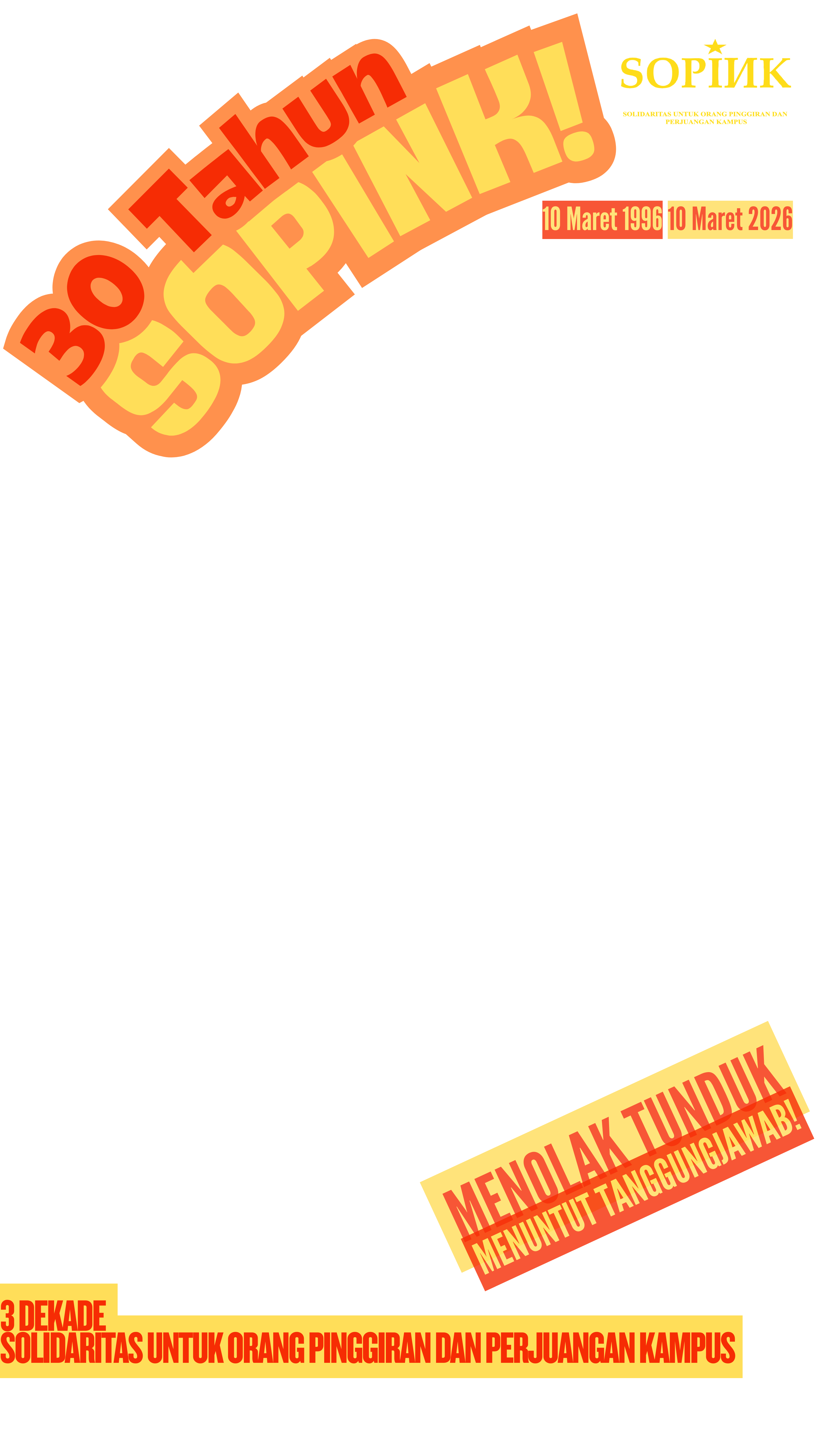 Peringatan 30 Tahun SOPINK!Twibbon Tanpa Watermark
