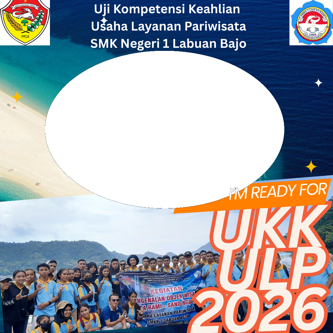 UKK USAHA LAYANAN PARIWISATA 2026Twibbon Tanpa Watermark
