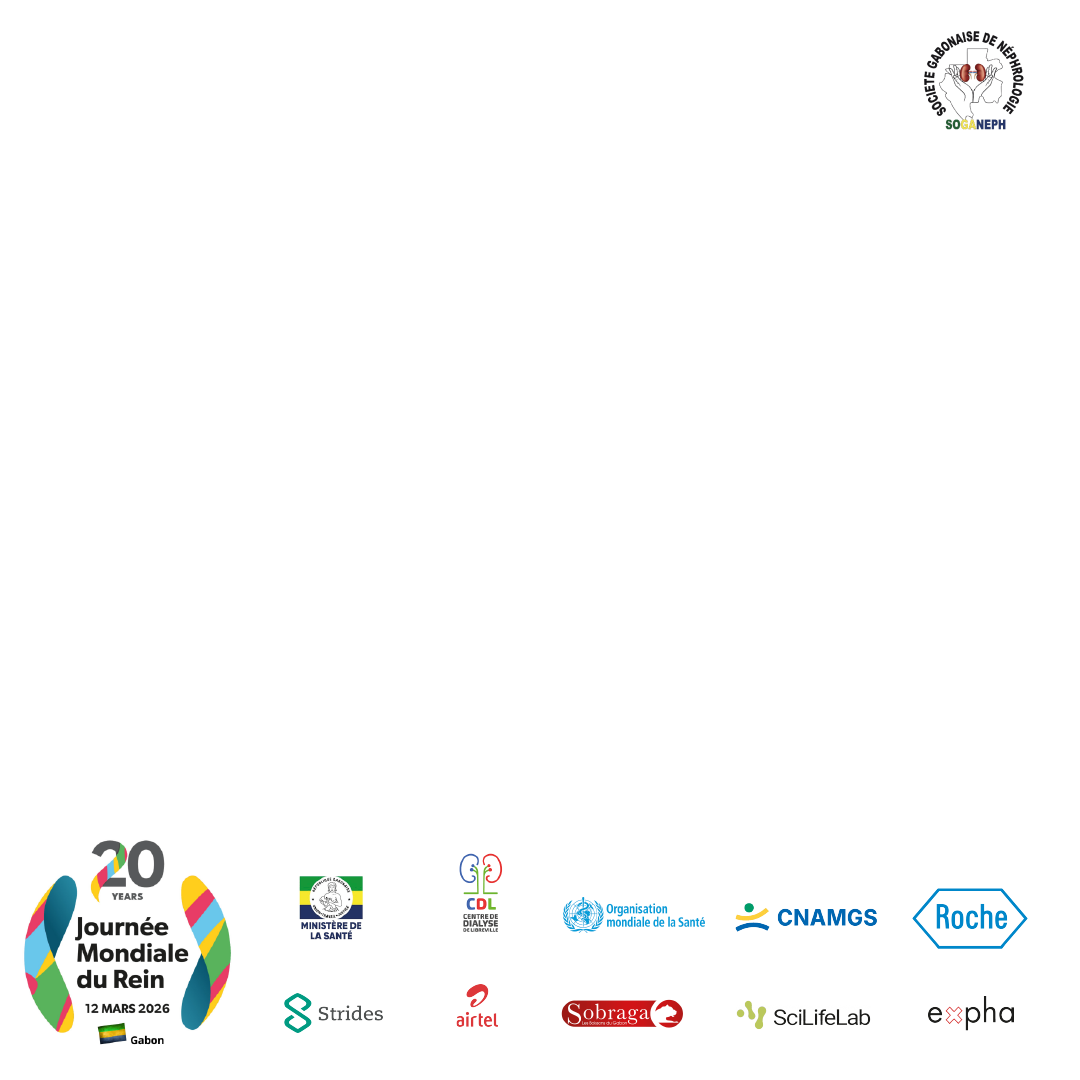 Journée Mondiale du rein GabonTwibbon Tanpa Watermark