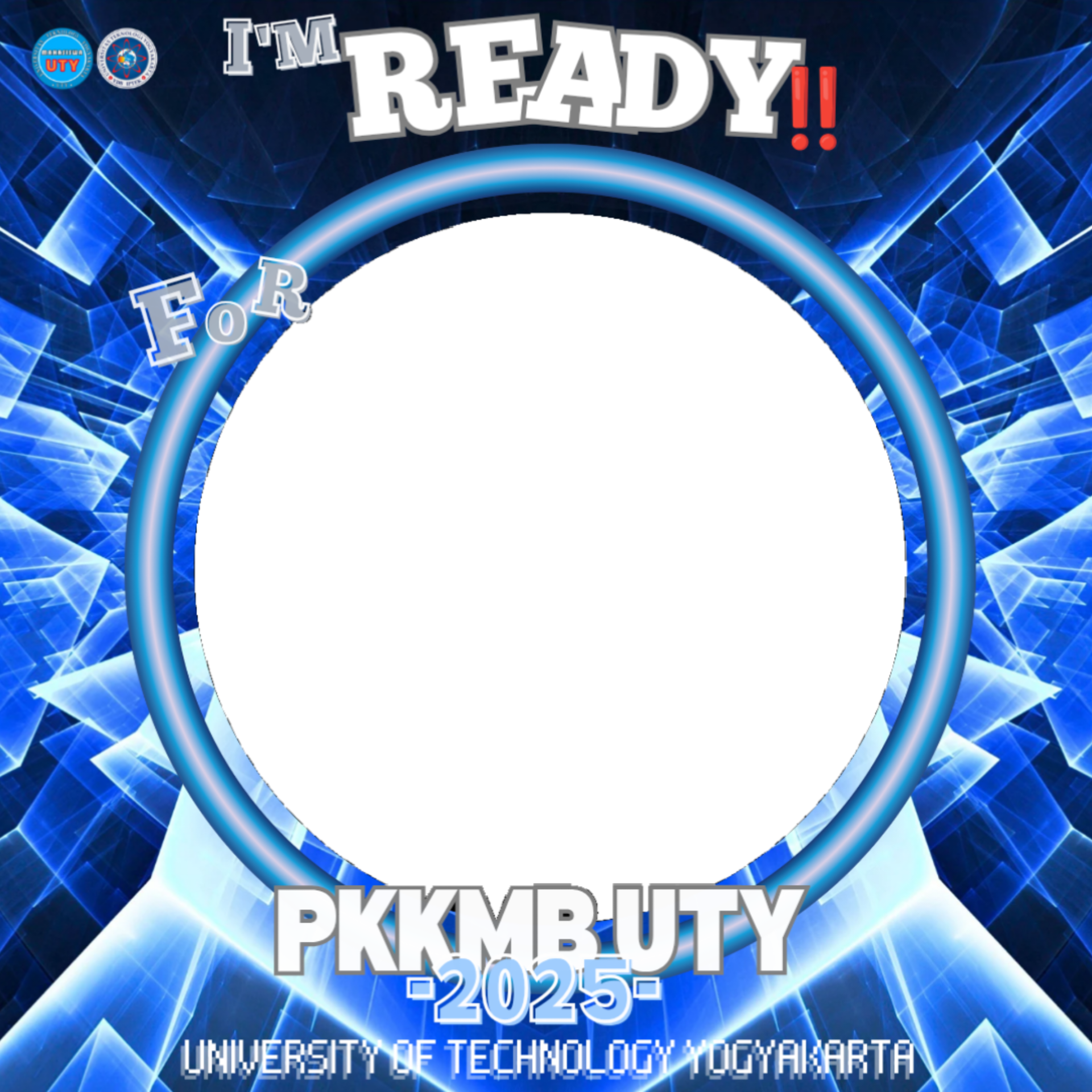 Twibbon Maba 25 (Mahasiswa_UTY)Twibbon Tanpa Watermark