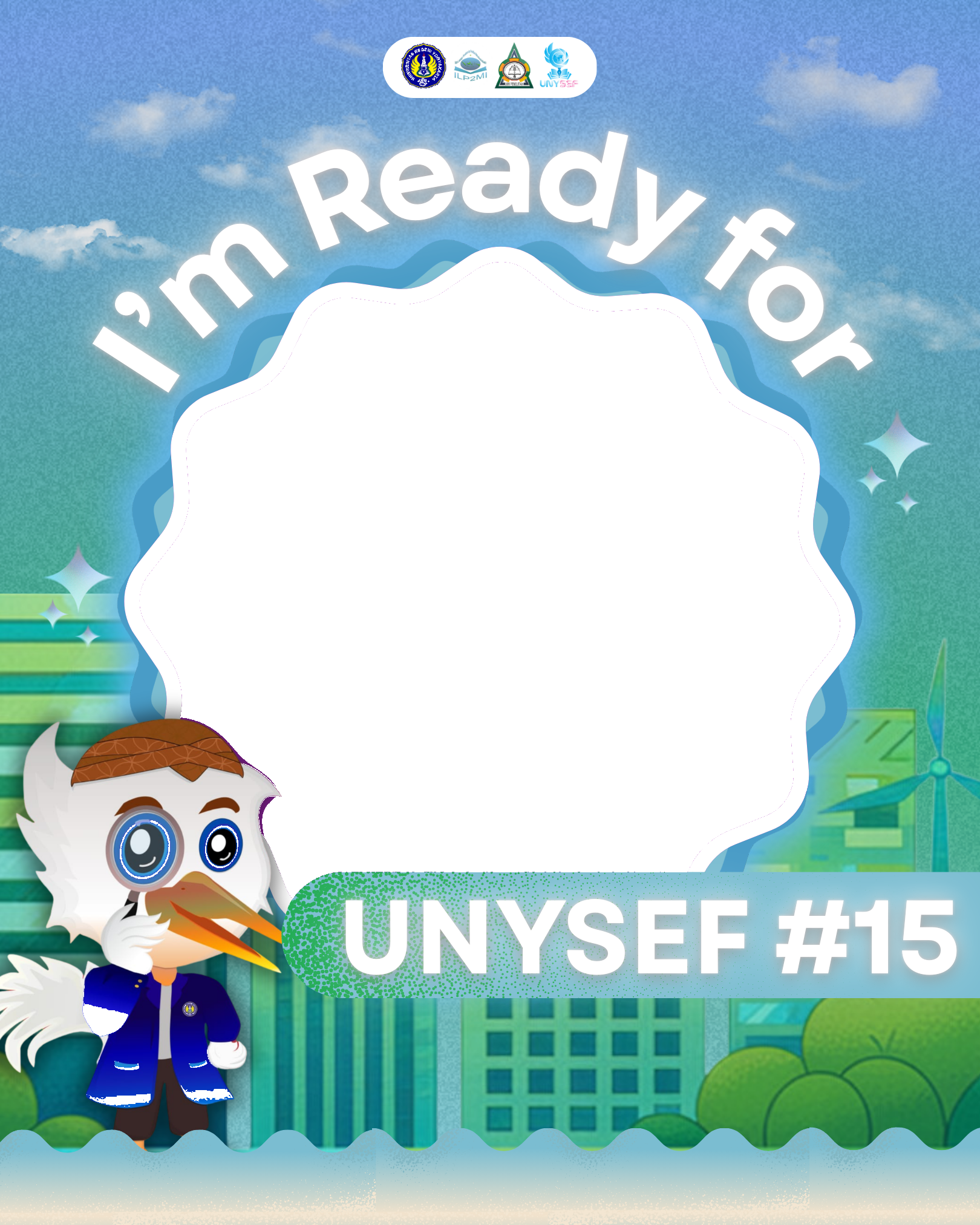 TWIBBON UNYSEF #15Twibbon Tanpa Watermark
