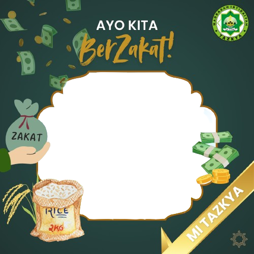 AYO BERZAKAT!Twibbon Tanpa Watermark