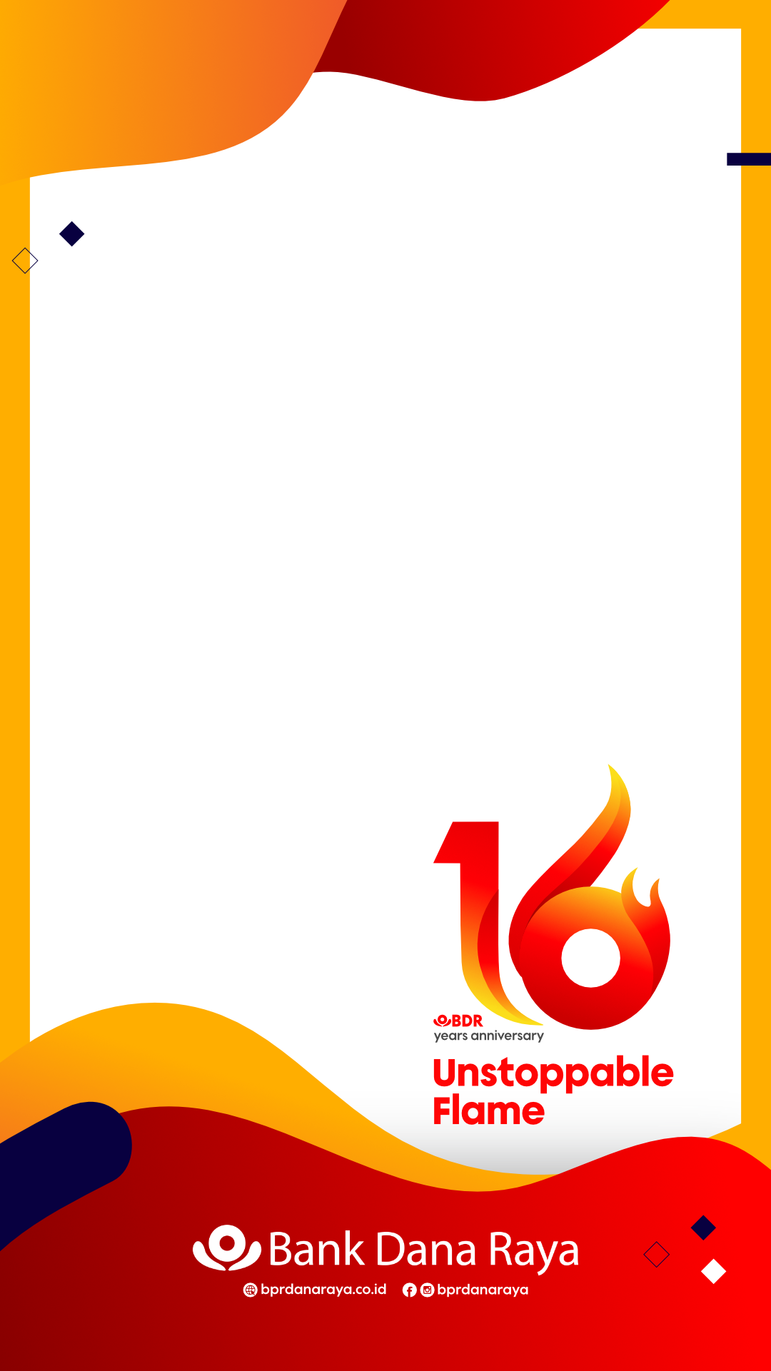Bank Dana Raya 16th AnniversaryTwibbon Tanpa Watermark