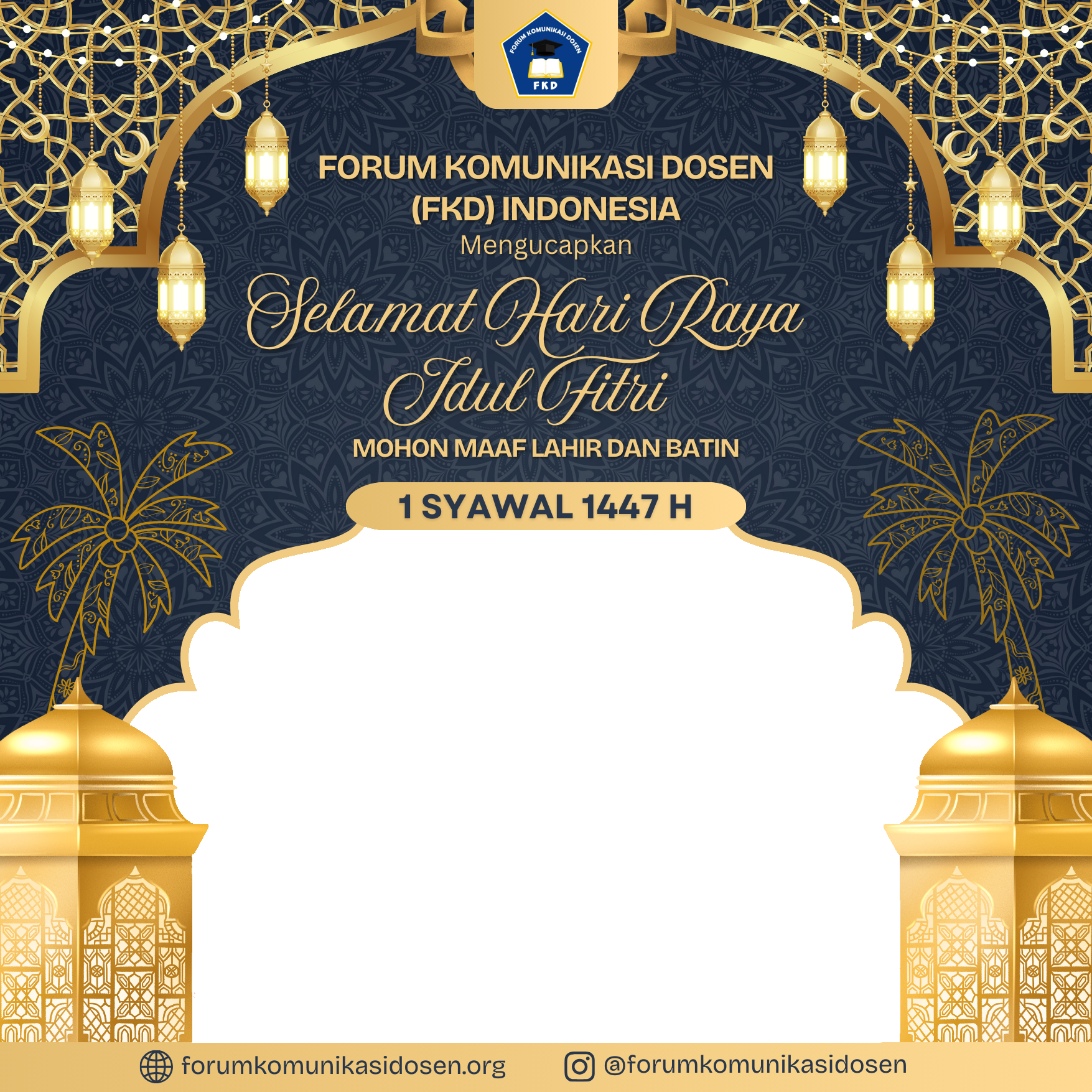 Forum Komunikasi Dosen (FKD) IndonesiaTwibbon Tanpa Watermark